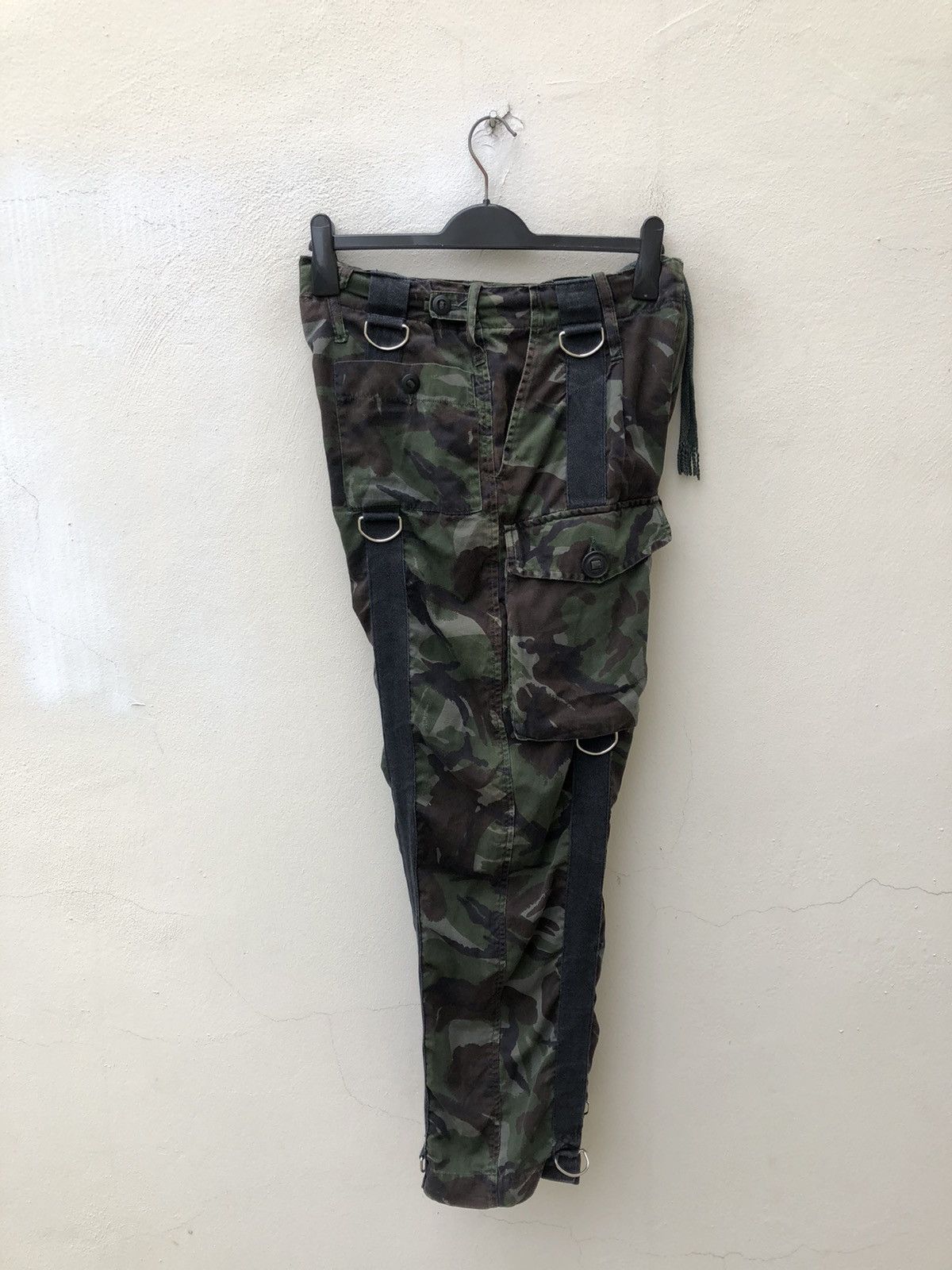 Vintage OCTA Reconstructed Camo Cargo Trouser Pant Size US 30 / EU 46 - 14 Thumbnail