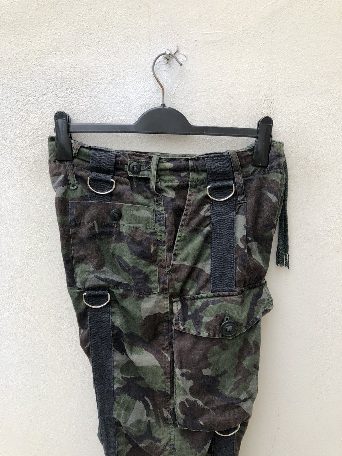 Vintage OCTA Reconstructed Camo Cargo Trouser Pant Size US 30 / EU 46 - 15 Thumbnail