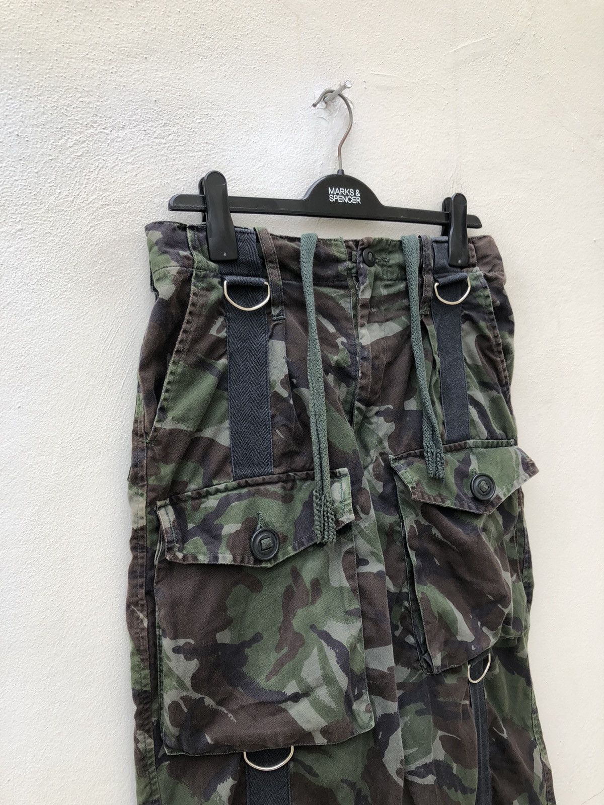 Vintage OCTA Reconstructed Camo Cargo Trouser Pant Size US 30 / EU 46 - 3 Thumbnail