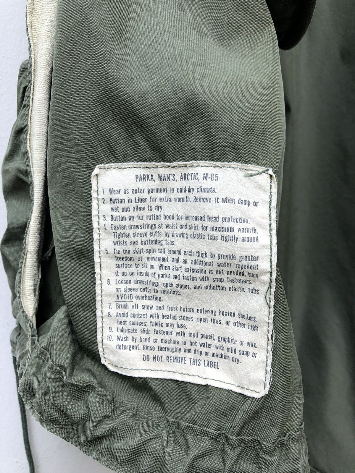 Vintage Vintage 1968 M-65 Mason & Hughes, Inc Poplin Fishtail Parka Size US M / EU 48-50 / 2 - 18 Thumbnail
