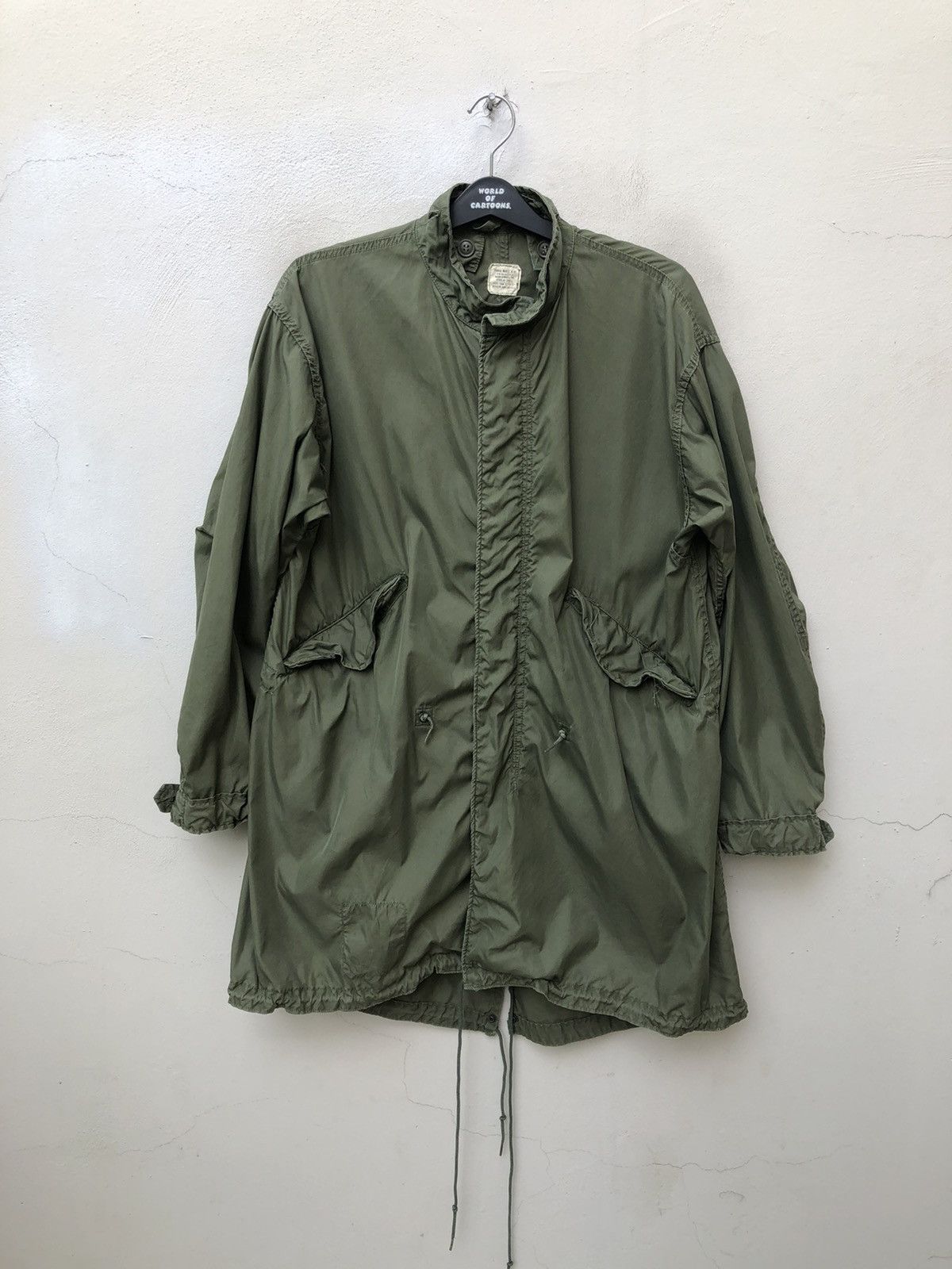 Vintage Vintage 1968 M-65 Mason & Hughes, Inc Poplin Fishtail Parka Size US M / EU 48-50 / 2 - 1 Thumbnail