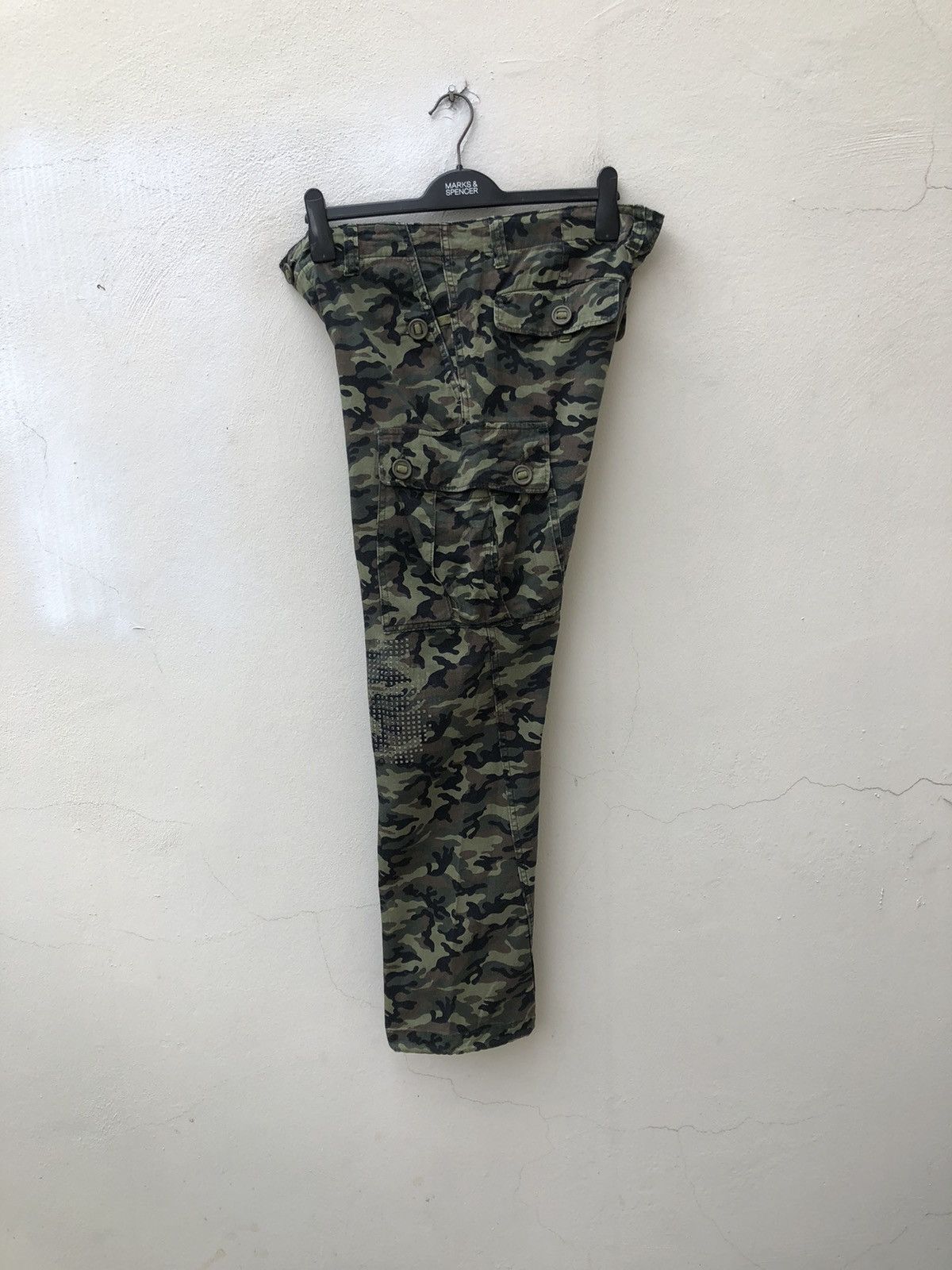 Vintage One Gravity Japan Camo Cargo Trouser Size US 34 / EU 50 - 15 Thumbnail