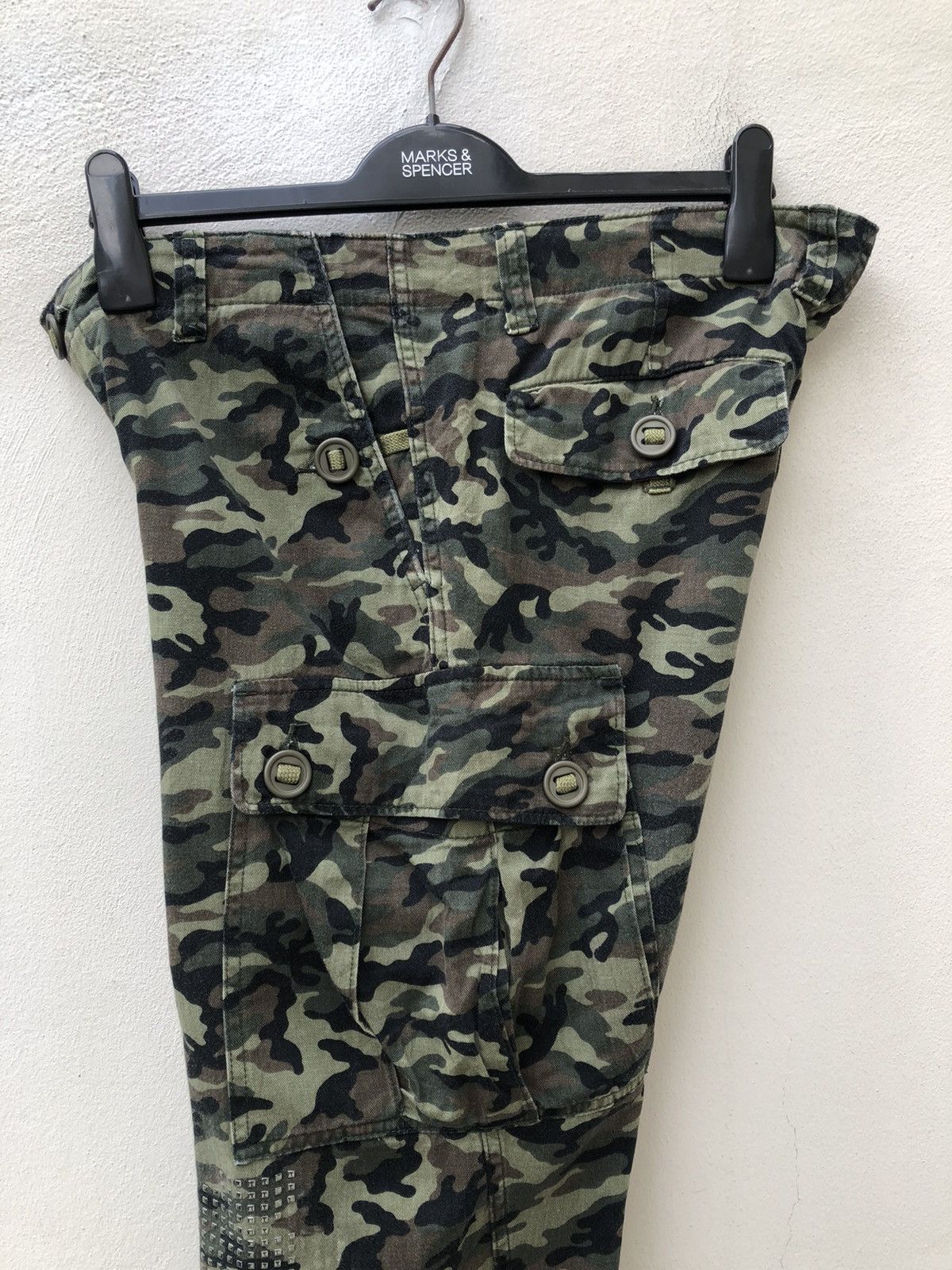 Vintage One Gravity Japan Camo Cargo Trouser Size US 34 / EU 50 - 17 Thumbnail