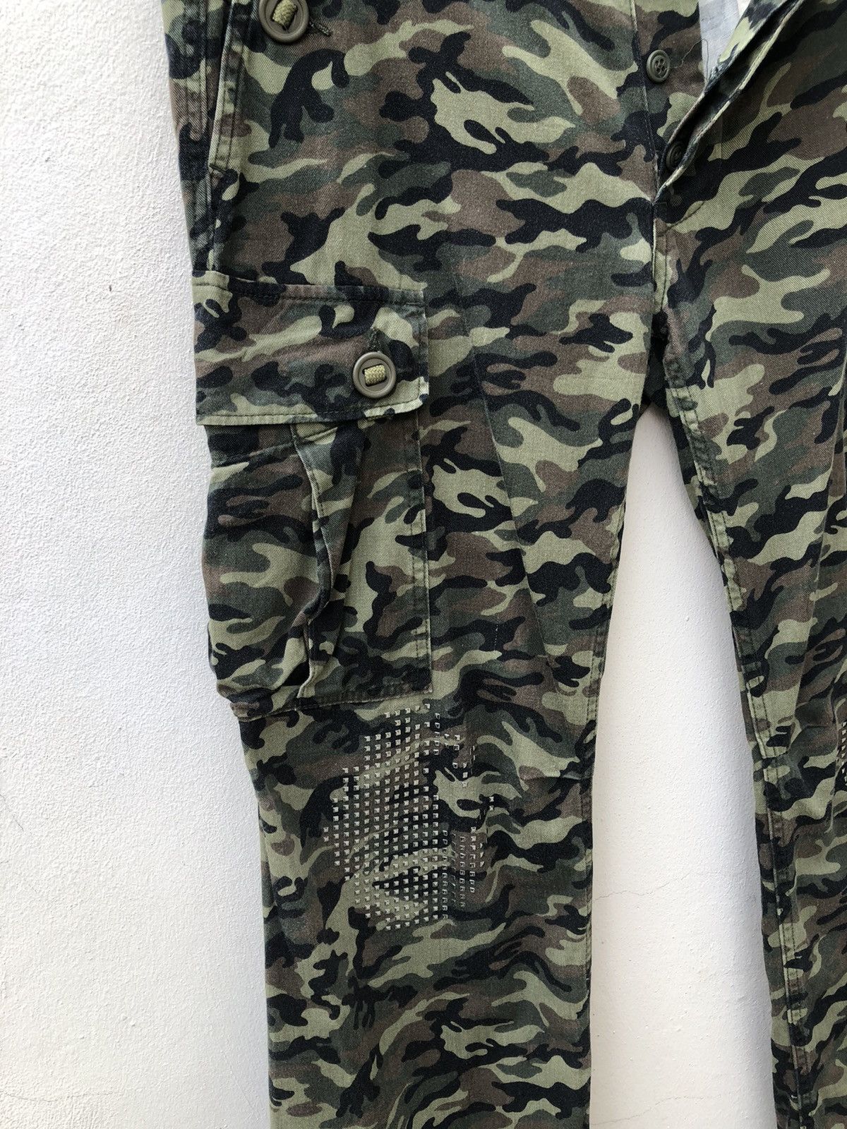 Vintage One Gravity Japan Camo Cargo Trouser Size US 34 / EU 50 - 5 Thumbnail