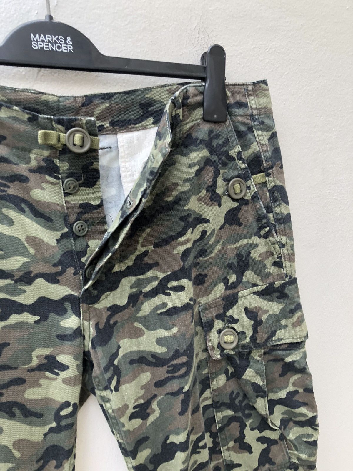 Vintage One Gravity Japan Camo Cargo Trouser Size US 34 / EU 50 - 4 Thumbnail