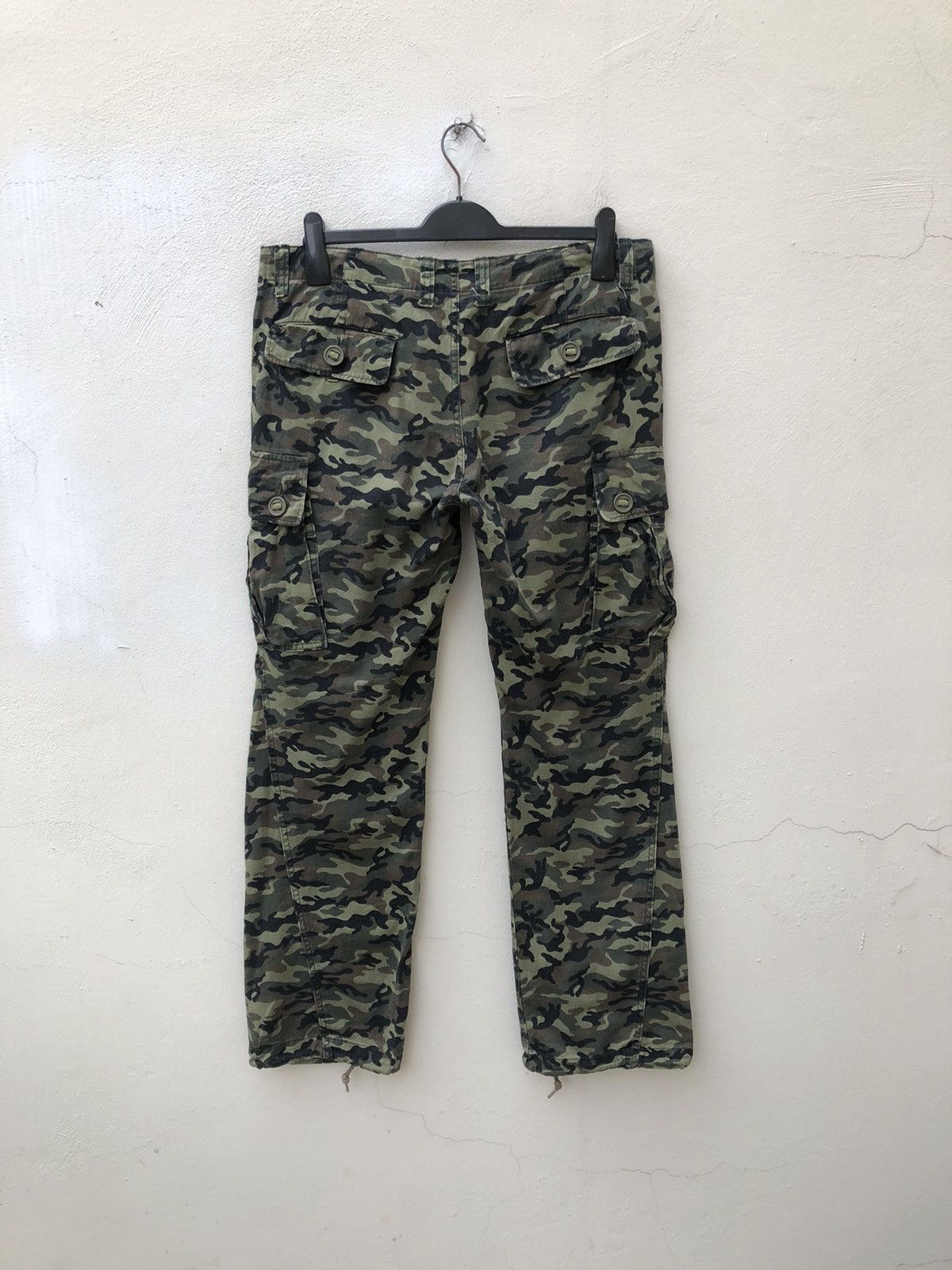 Vintage One Gravity Japan Camo Cargo Trouser Size US 34 / EU 50 - 13 Thumbnail