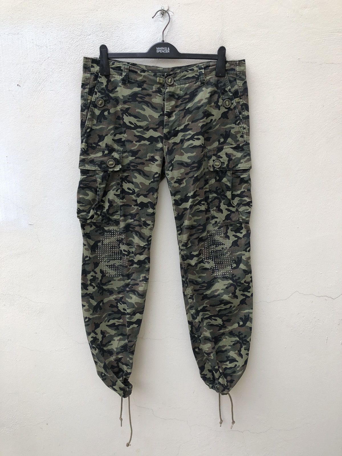 Vintage One Gravity Japan Camo Cargo Trouser Size US 34 / EU 50 - 2 Thumbnail
