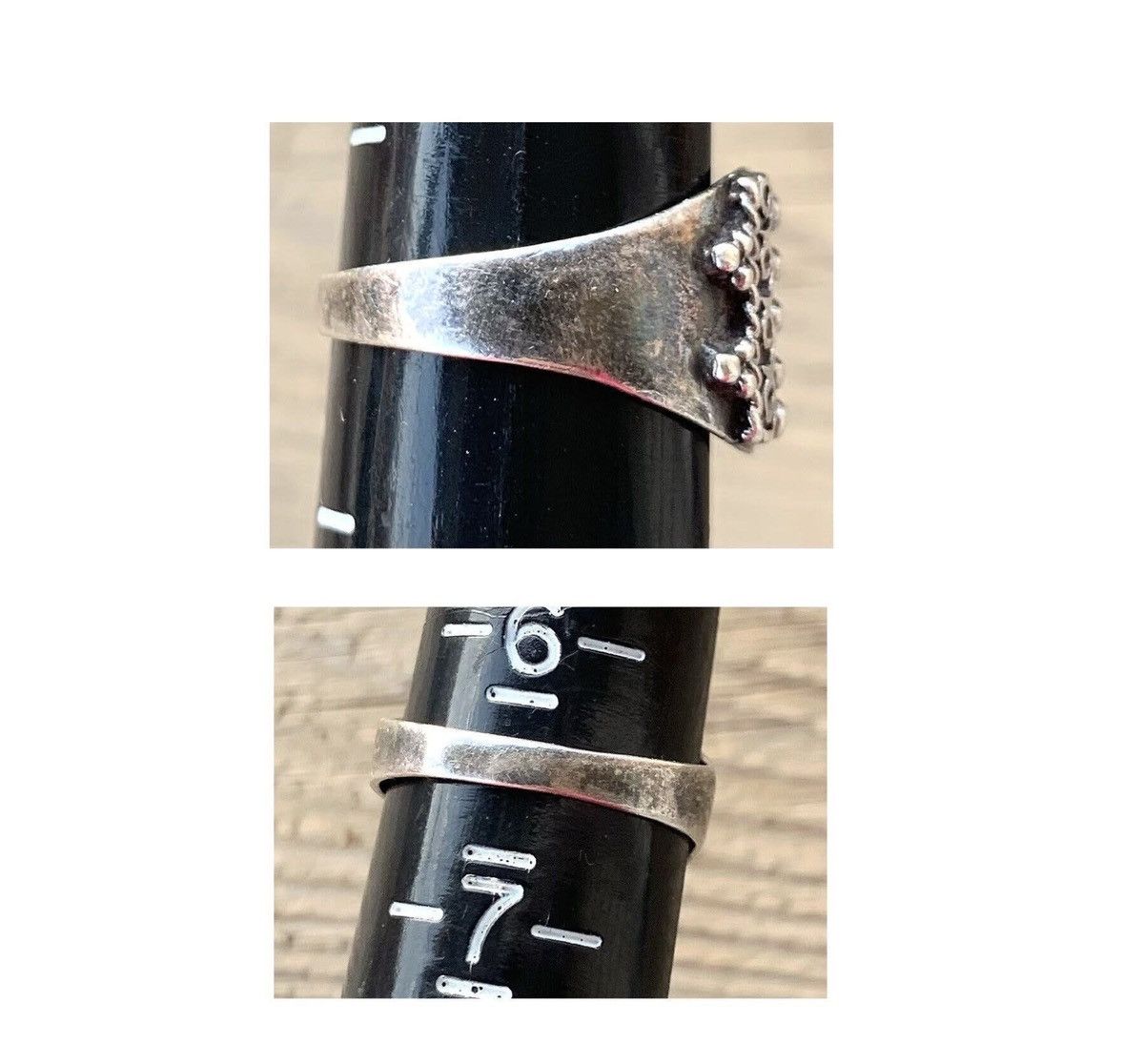 Vintage Vintage Silver Ring Modern Sterling Jewelry 925 + Gift Box Size ONE SIZE - 5 Thumbnail