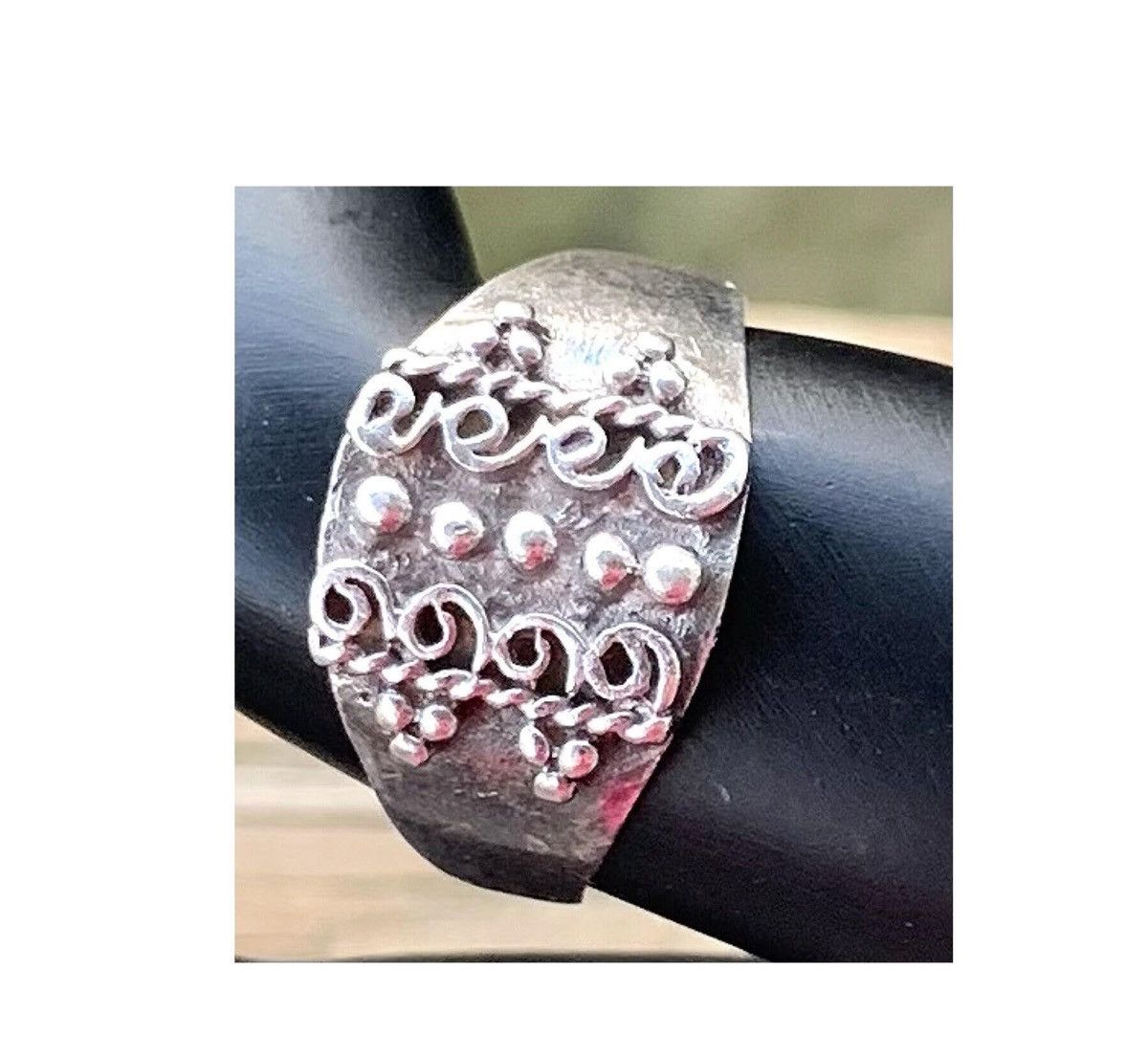 Vintage Vintage Silver Ring Modern Sterling Jewelry 925 + Gift Box Size ONE SIZE - 3 Thumbnail