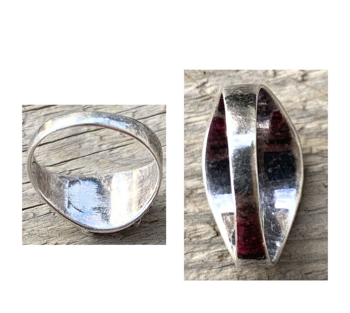 Vintage Vintage Silver Ring Modern Sterling Jewelry 925 + Gift Box Size ONE SIZE - 8 Thumbnail