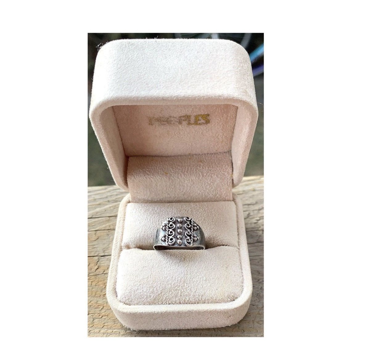 Vintage Vintage Silver Ring Modern Sterling Jewelry 925 + Gift Box Size ONE SIZE - 1 Thumbnail