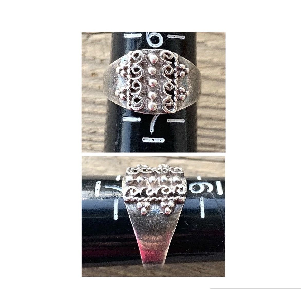 Vintage Vintage Silver Ring Modern Sterling Jewelry 925 + Gift Box Size ONE SIZE - 4 Thumbnail