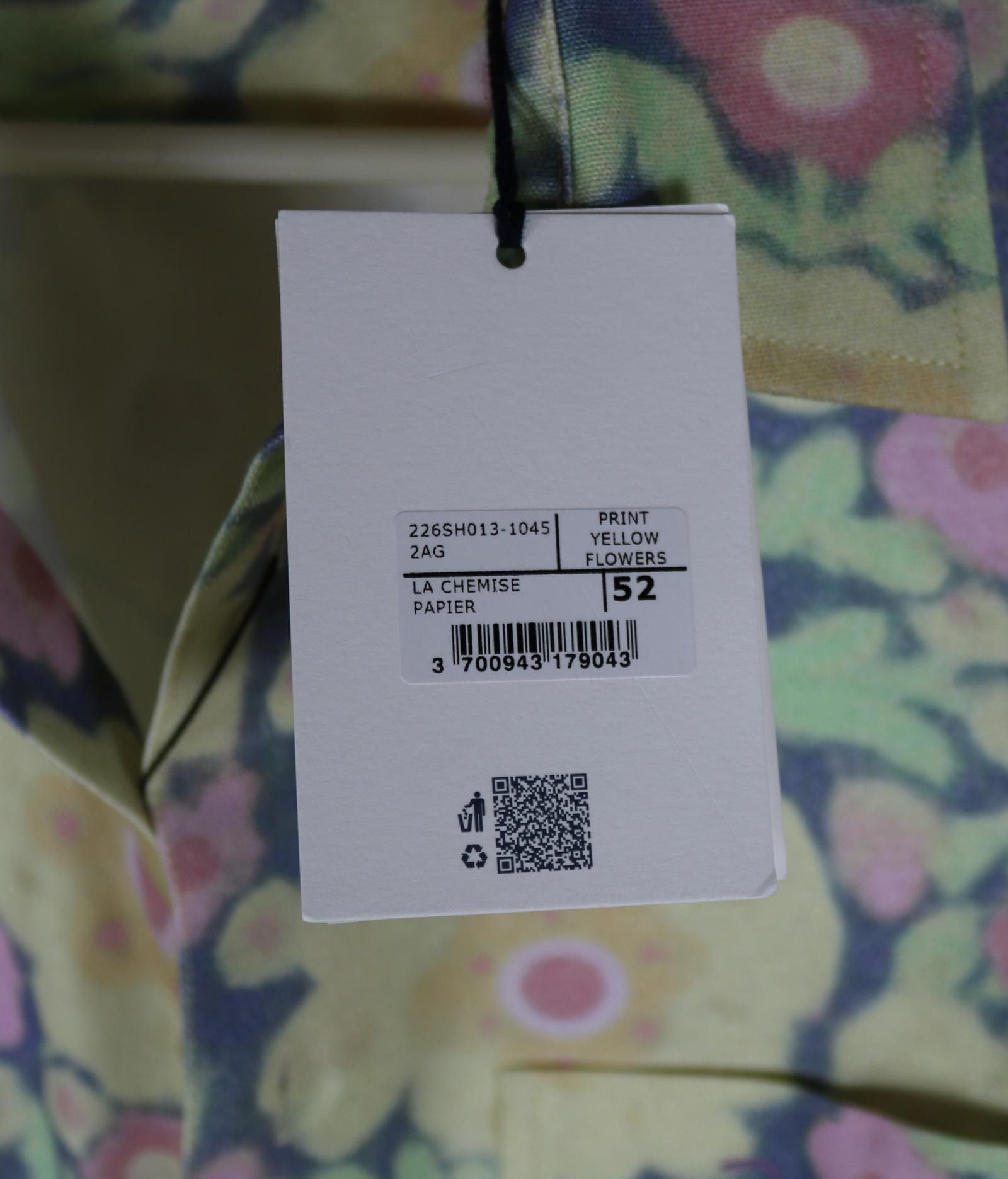 Jacquemus Jacquemus Floral Print Papier Chemise Shirt Jacket 52 XL Size US XL / EU 56 / 4 - 5 Thumbnail