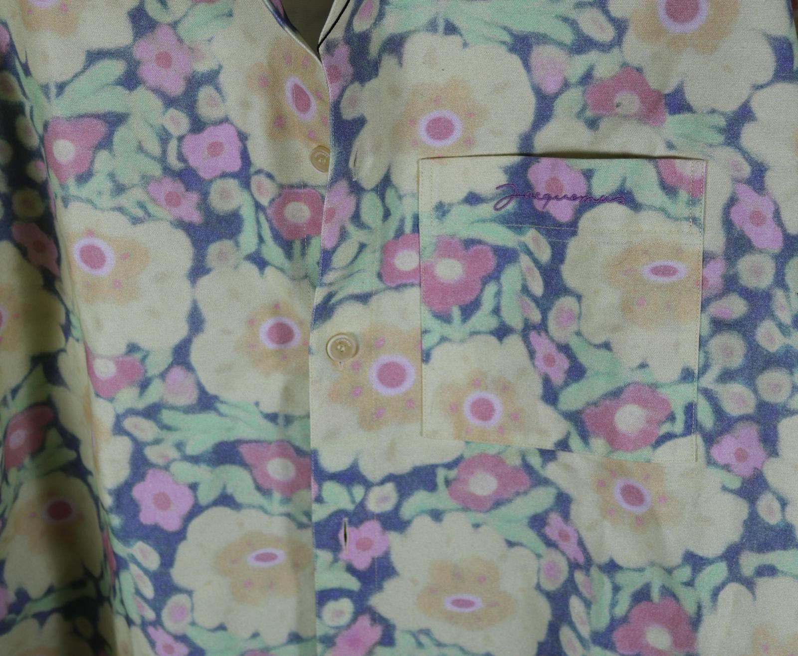 Jacquemus Jacquemus Floral Print Papier Chemise Shirt Jacket 52 XL Size US XL / EU 56 / 4 - 3 Thumbnail