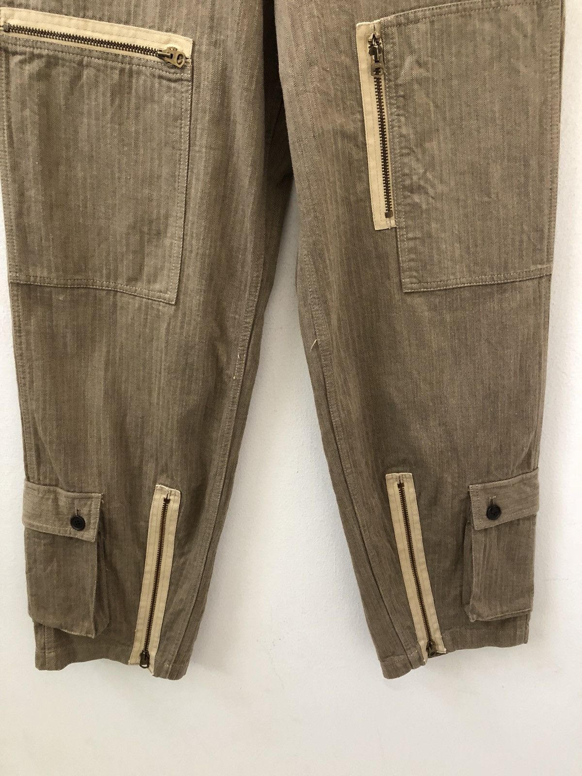 Full Count & Co. Full Count 2004 Thick HBT Tactical Parachute Cargo Size US 32 / EU 48 - 3 Thumbnail