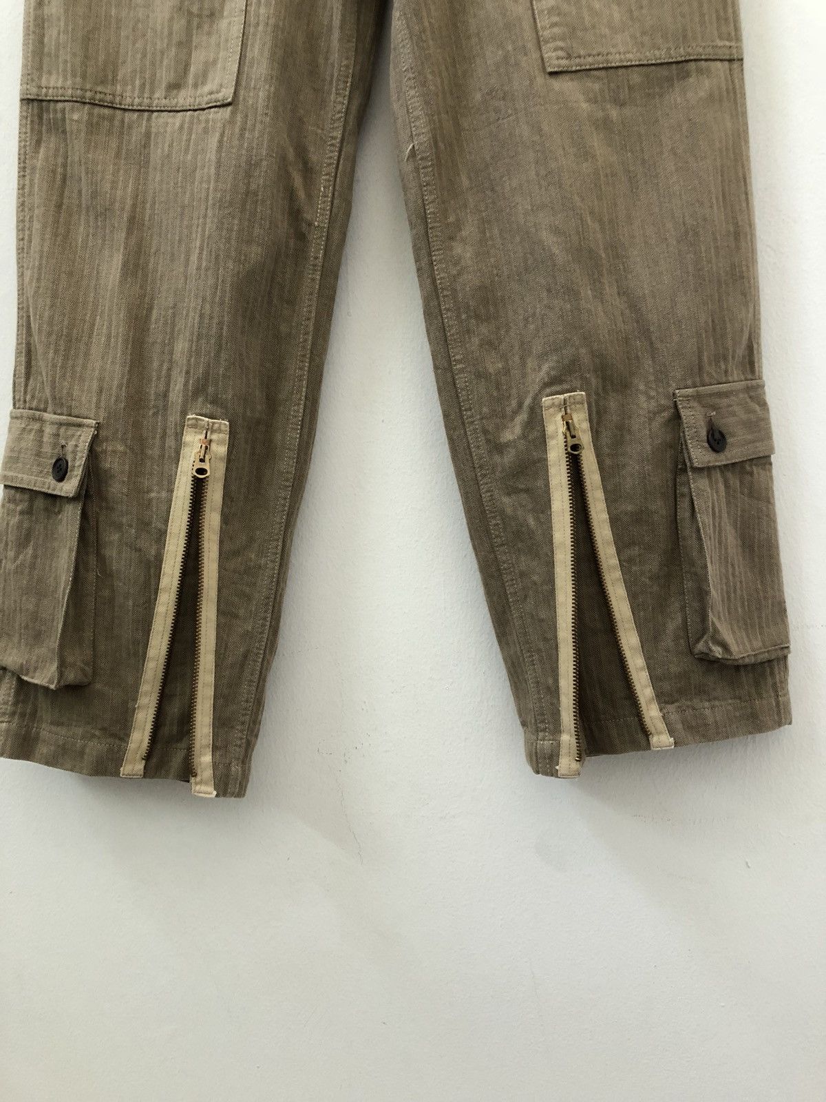 Full Count & Co. Full Count 2004 Thick HBT Tactical Parachute Cargo Size US 32 / EU 48 - 4 Thumbnail
