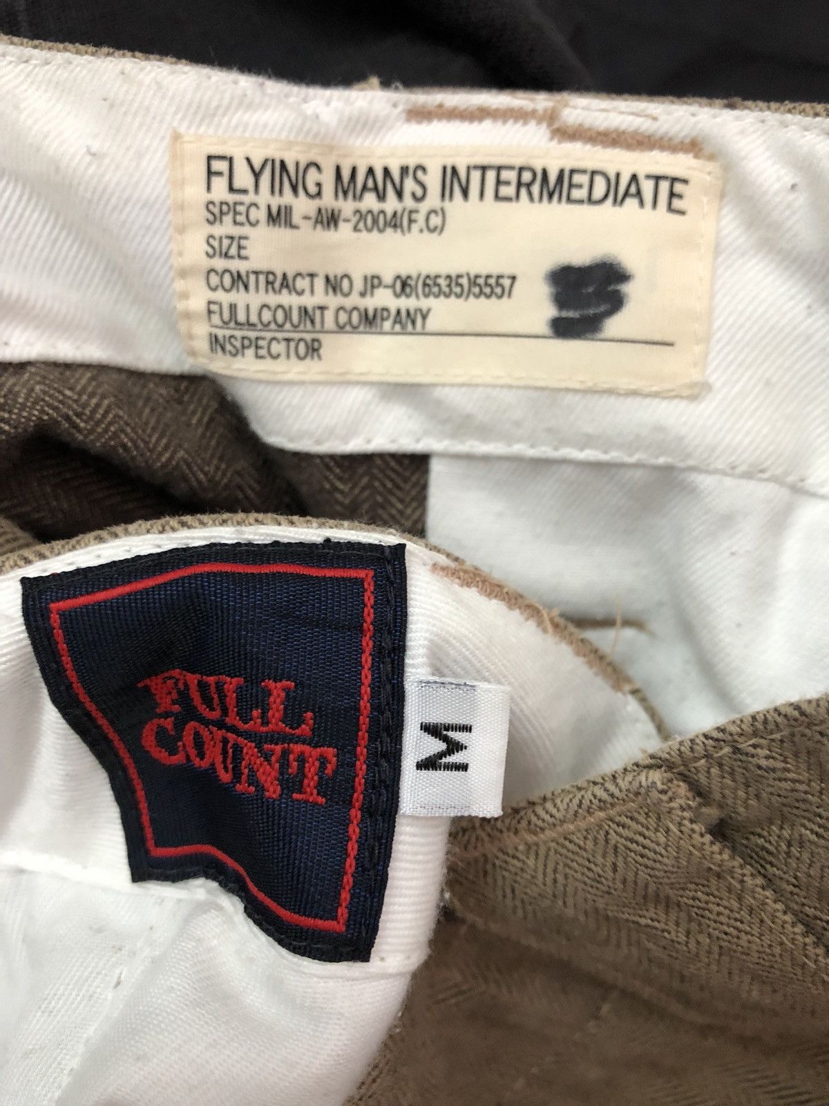Full Count & Co. Full Count 2004 Thick HBT Tactical Parachute Cargo Size US 32 / EU 48 - 16 Thumbnail