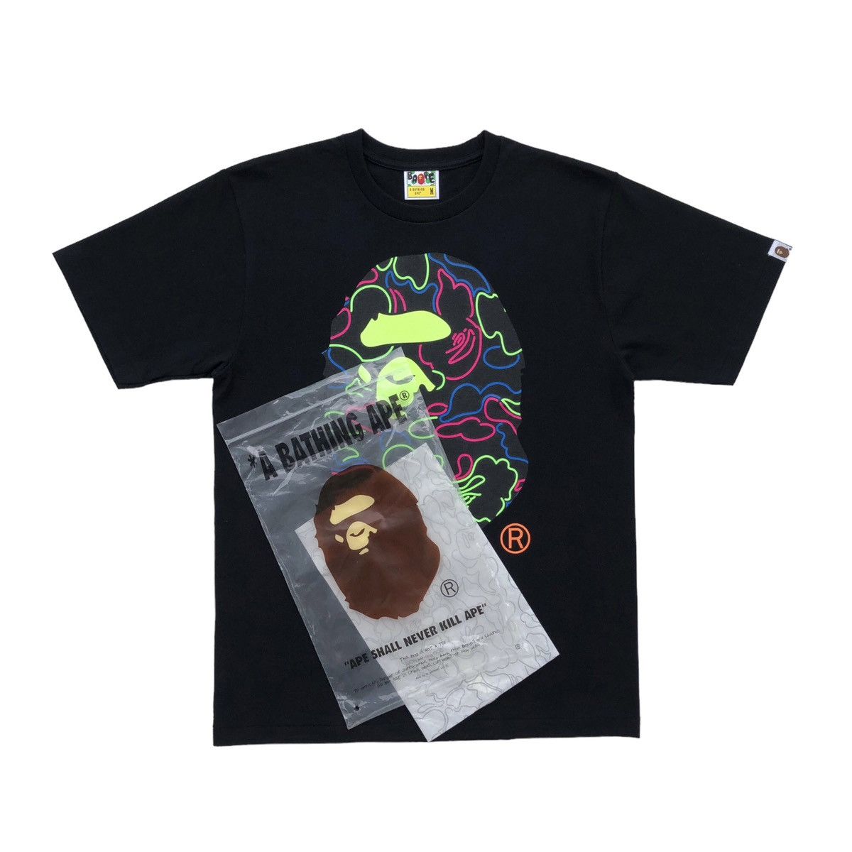 Bape Bape x DSMG Fluro Rebellion Tee Size US M / EU 48-50 / 2 - 3 Thumbnail
