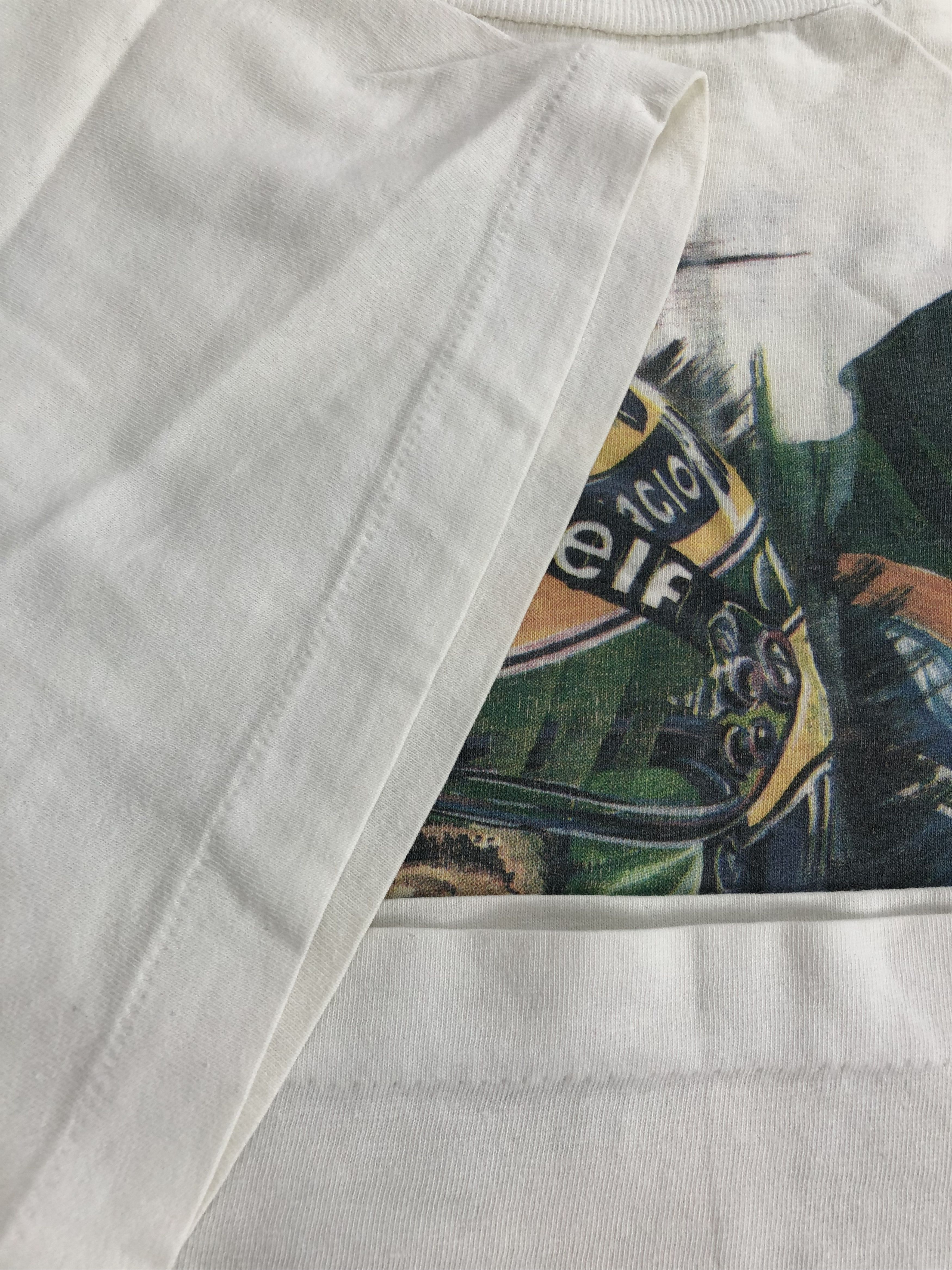 Formula 1 Vintage 90s Ayrton Senna Formula 1 F1 Renault t-shirt Size US L / EU 52-54 / 3 - 16 Thumbnail
