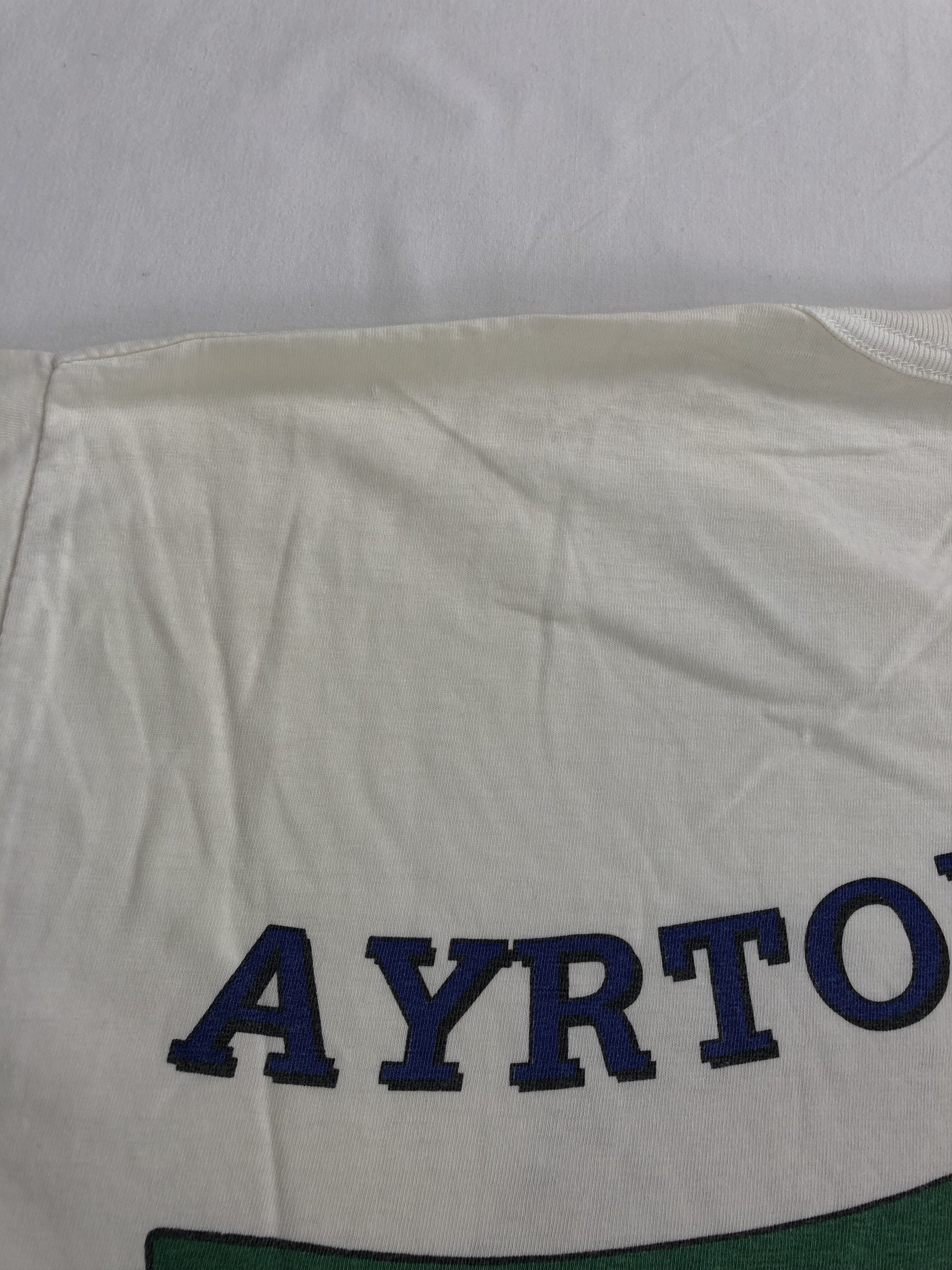 Formula 1 Vintage 90s Ayrton Senna Formula 1 F1 Renault t-shirt Size US L / EU 52-54 / 3 - 22 Thumbnail