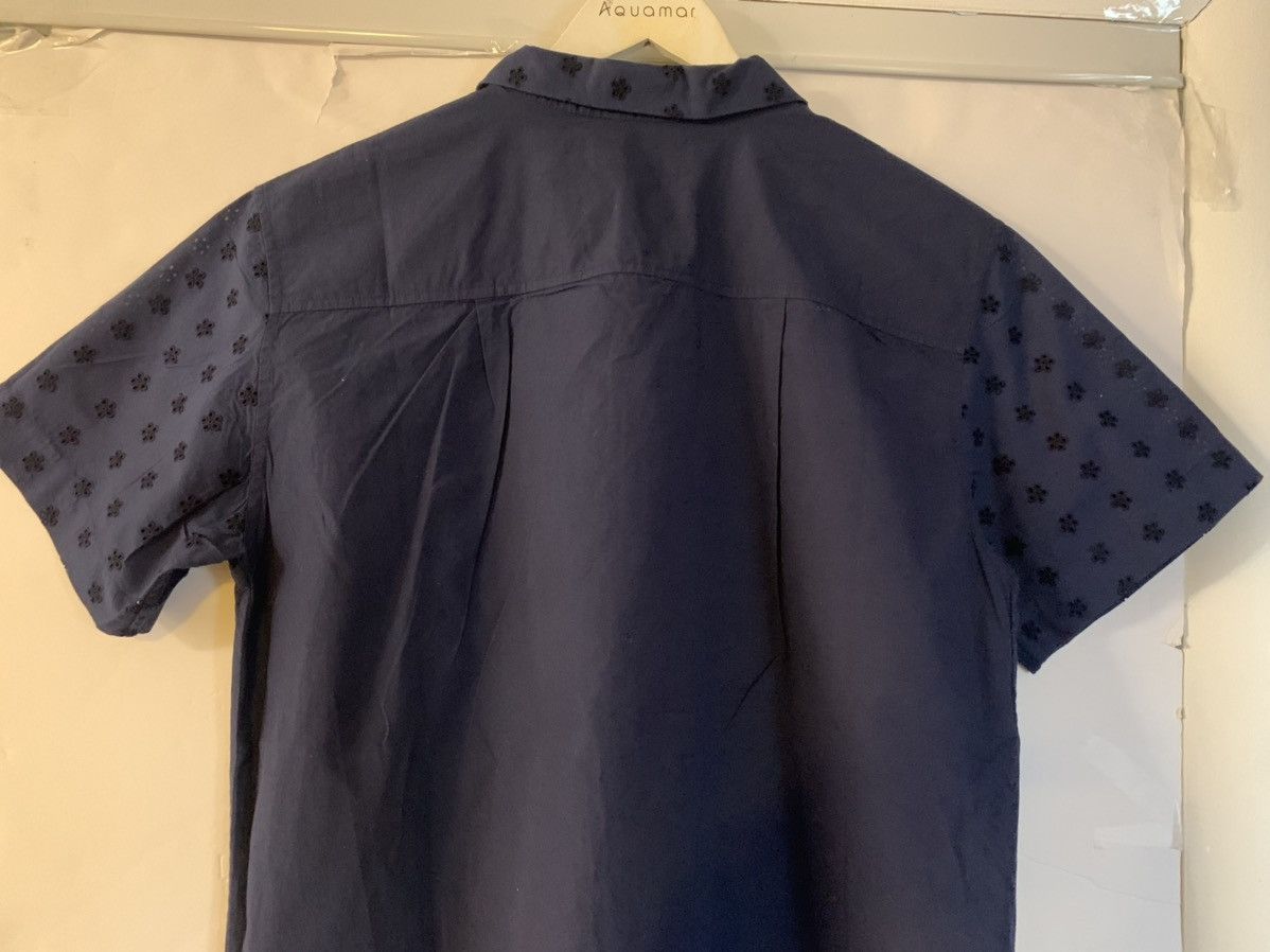 YMC YOU MUST CREATE DAISY EMBROIDERED SHIRT Size US XL / EU 56 / 4 - 11 Thumbnail