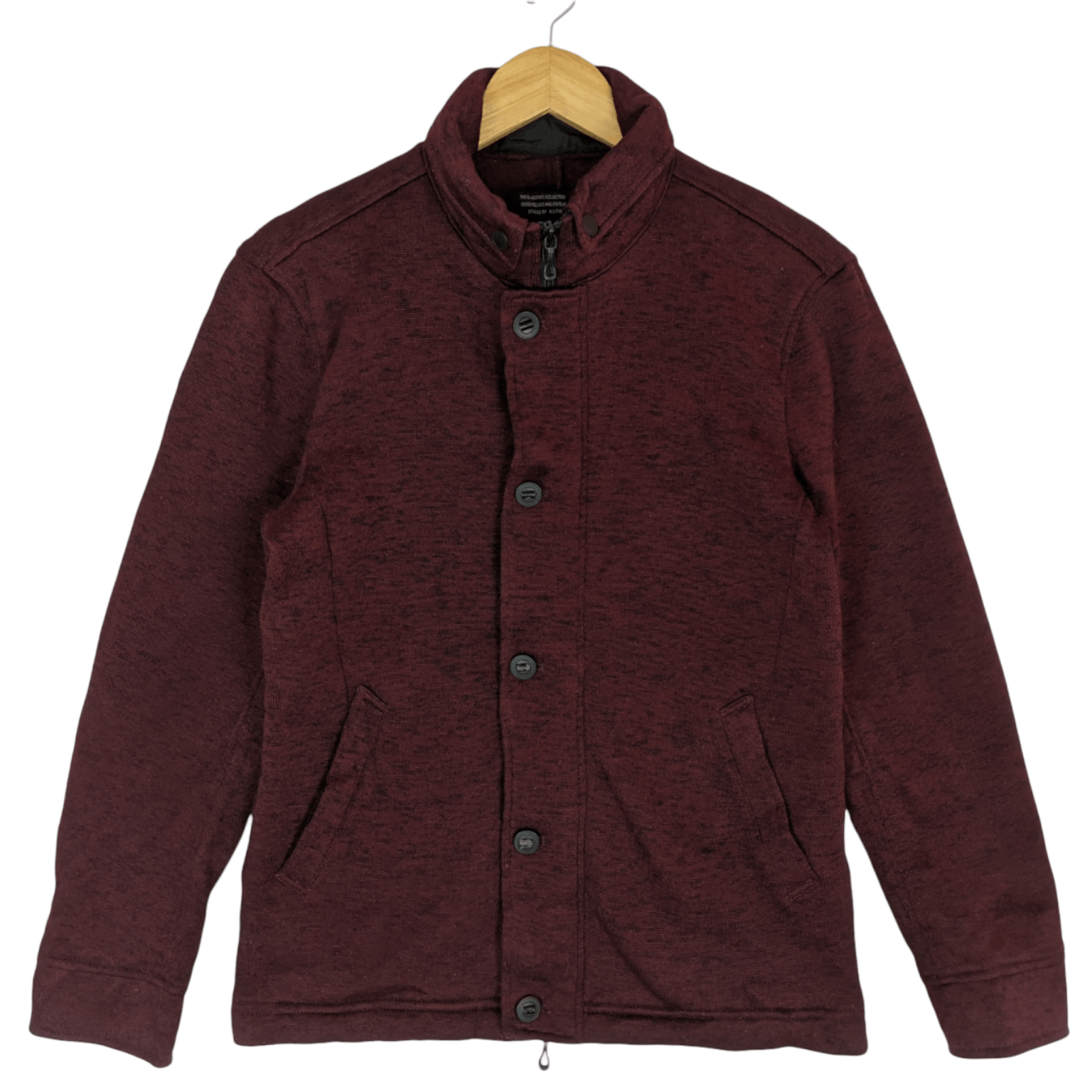 Japanese Brand NICOLE Maroon Jacket Size US M / EU 48-50 / 2 - 2 Thumbnail
