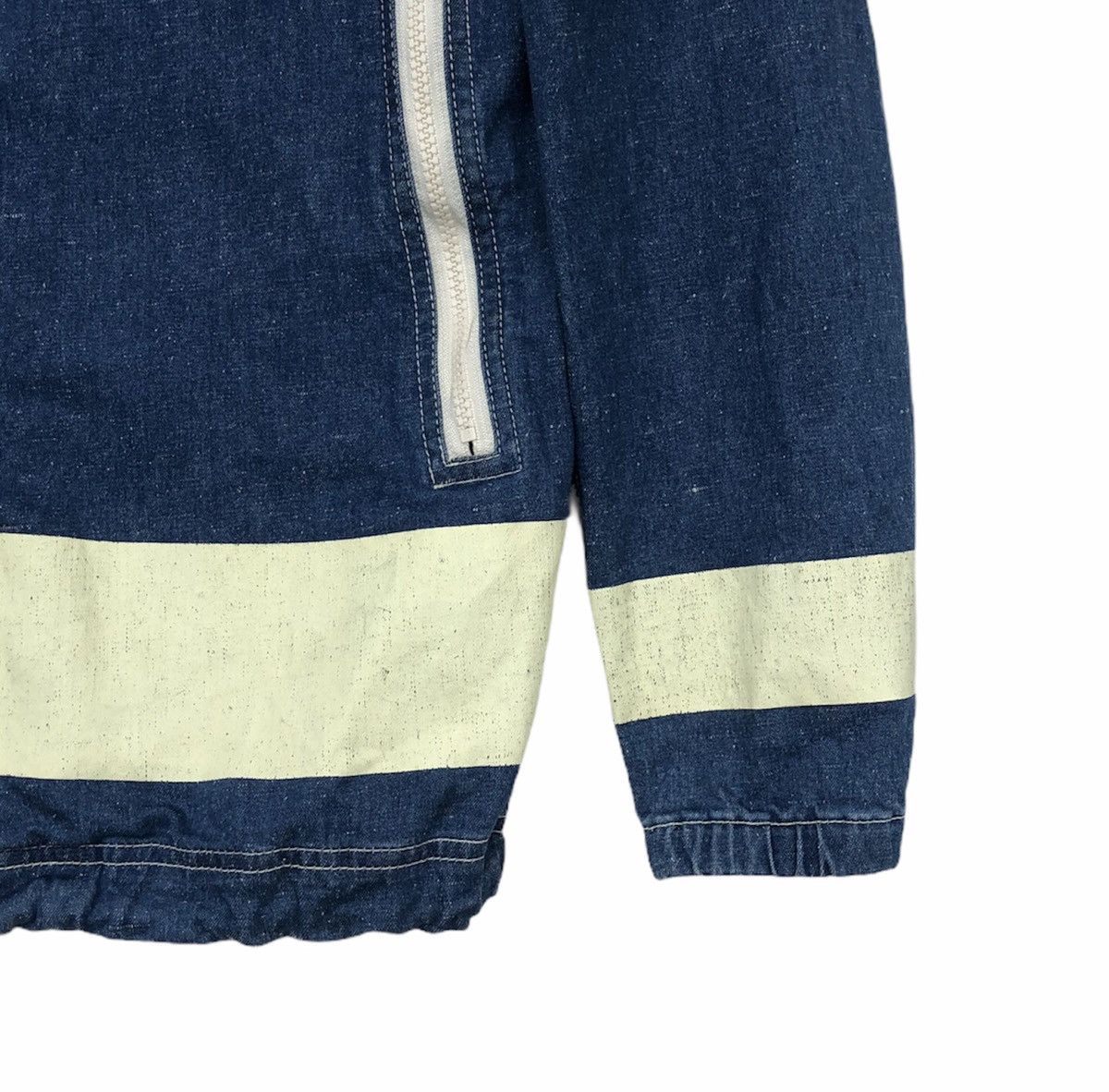 Japanese Brand Japanese Brand Aozora Blue Heaven Stretchable Denim Jacket Size US M / EU 48-50 / 2 - 4 Thumbnail