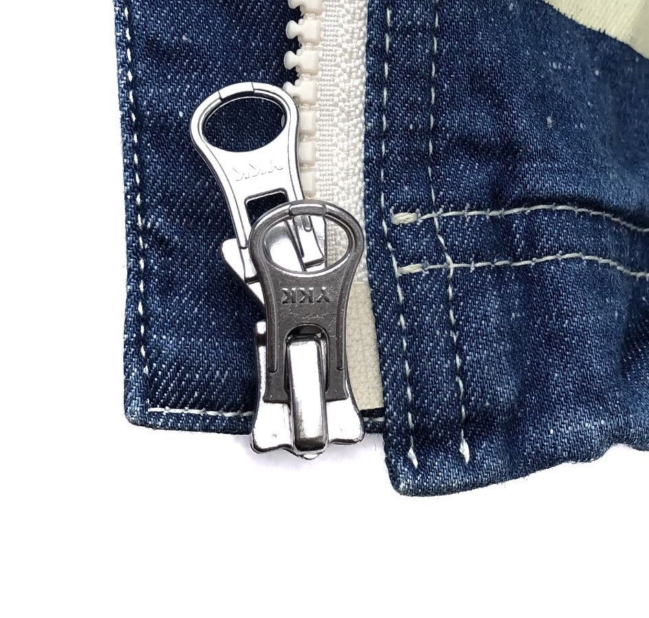 Japanese Brand Japanese Brand Aozora Blue Heaven Stretchable Denim Jacket Size US M / EU 48-50 / 2 - 10 Thumbnail