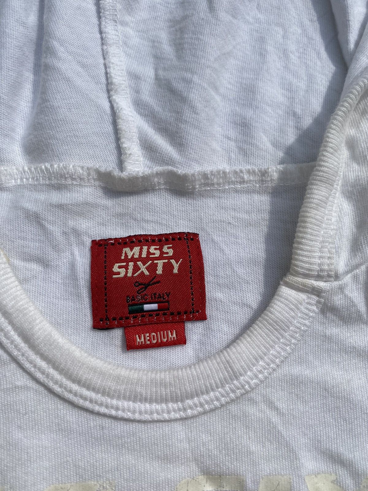 Miss Sixty white sleeveless hoodie Size M / US 6-8 / IT 42-44 - 5 Thumbnail