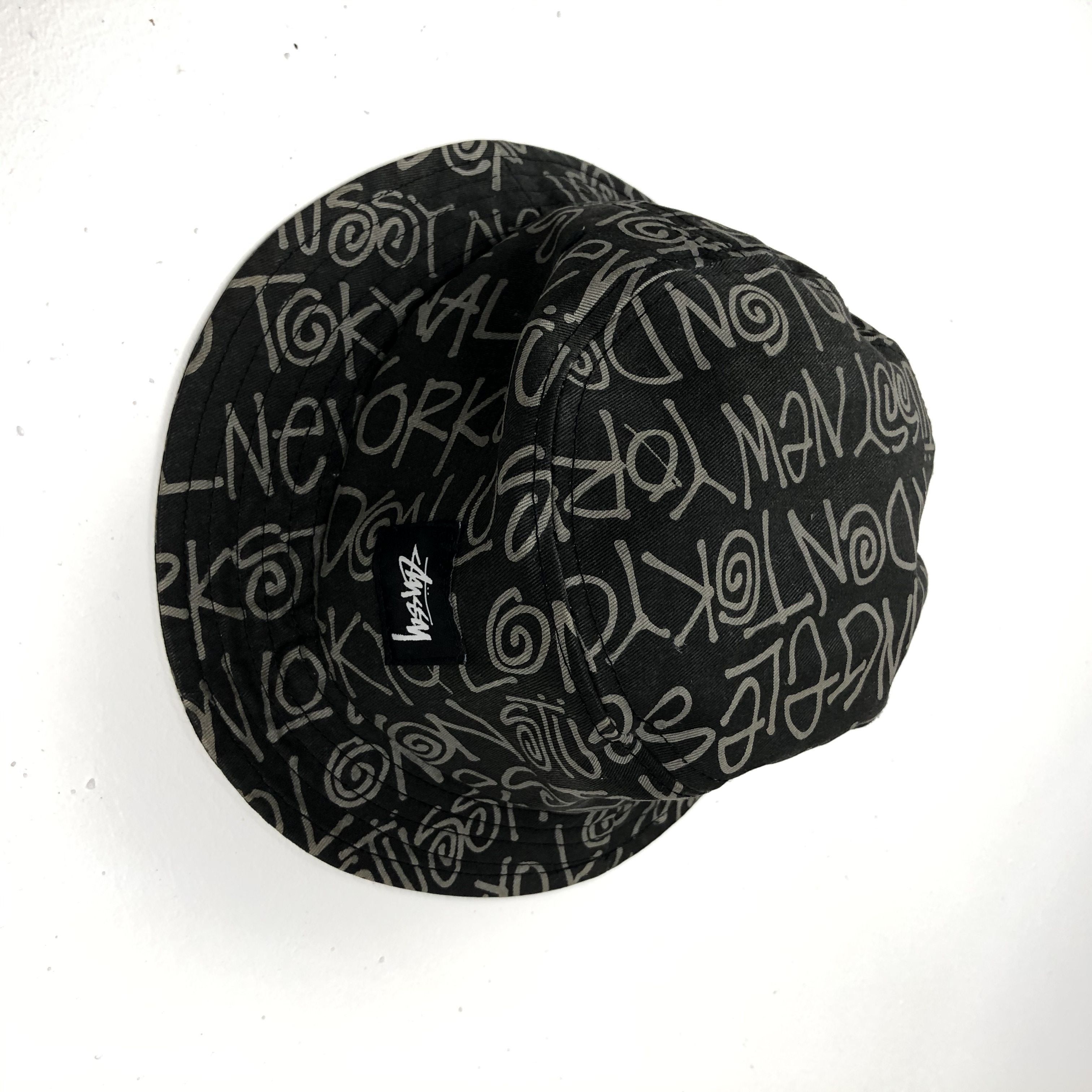 Japanese Brand × Stussy stussy bucket hat full print nice design Size ONE SIZE - 1 Thumbnail