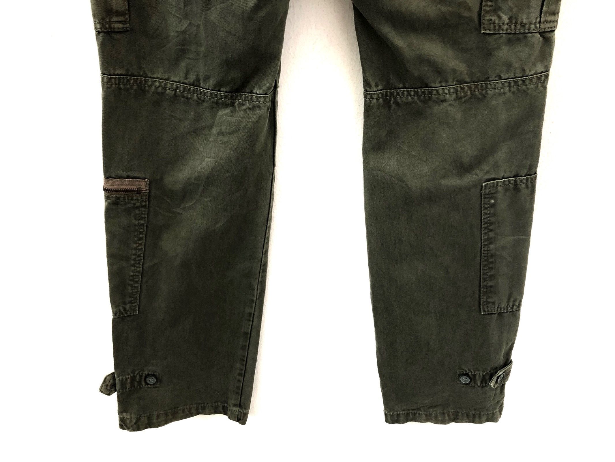 5351 POUR LES HOMMES 291295=Homme Low Rise Multi Pocket Parachute Cargo Size US 29 - 7 Thumbnail