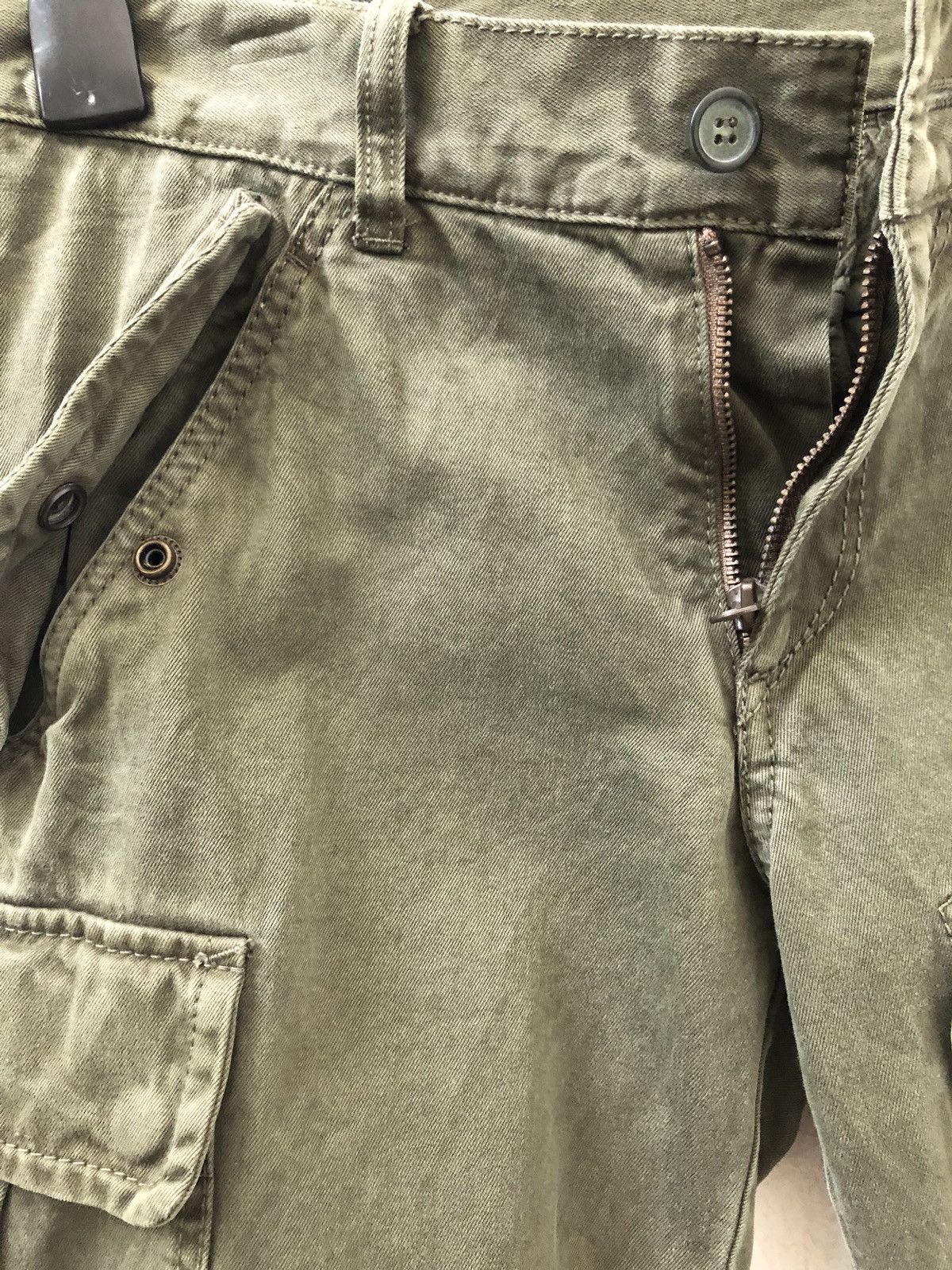 5351 POUR LES HOMMES 291295=Homme Low Rise Multi Pocket Parachute Cargo Size US 29 - 4 Thumbnail