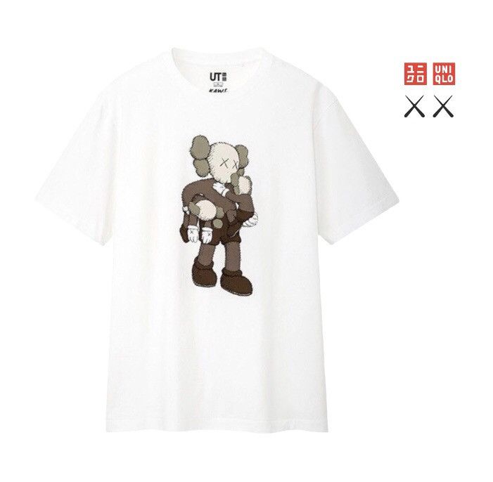 Kaws × Uniqlo Kaws x UNIQLO Flayed Clean Slate White T-Shirt Tee Size US XL / EU 56 / 4 - 1 Thumbnail