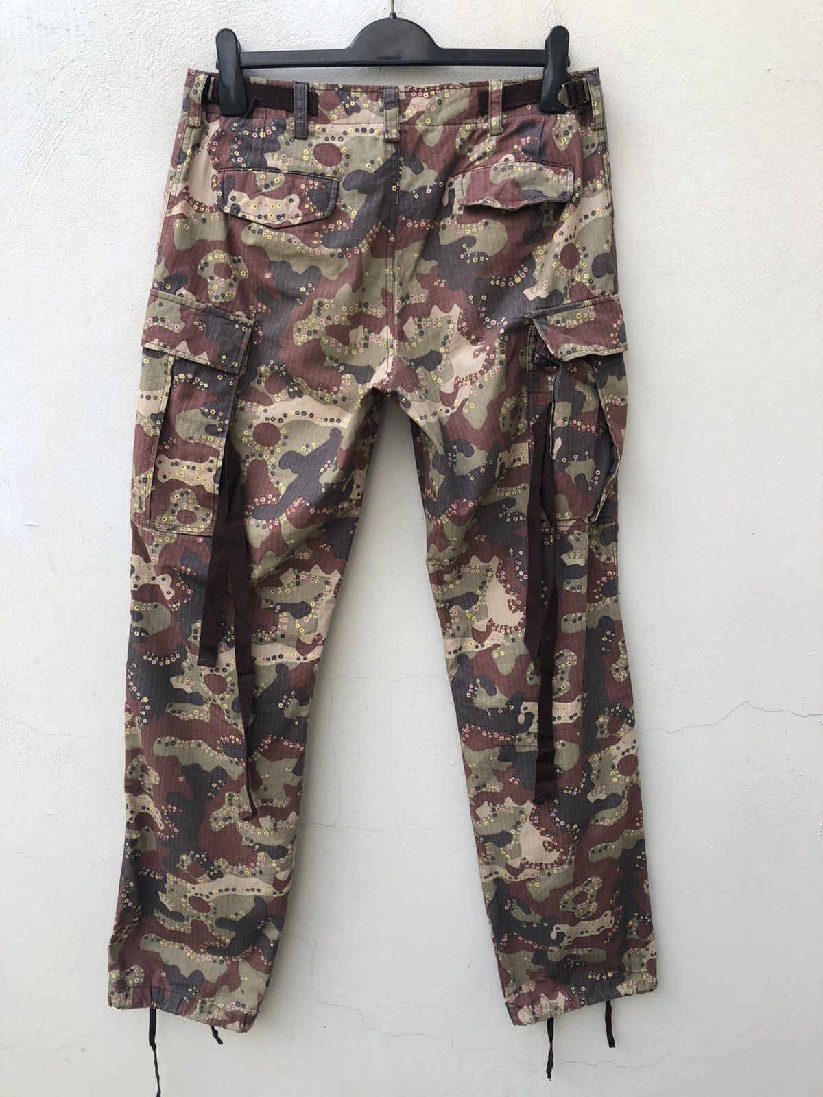 Vintage Slow Wear Made in Japan Camo Parachute Cargo Trouser Size US 32 / EU 48 - 17 Thumbnail