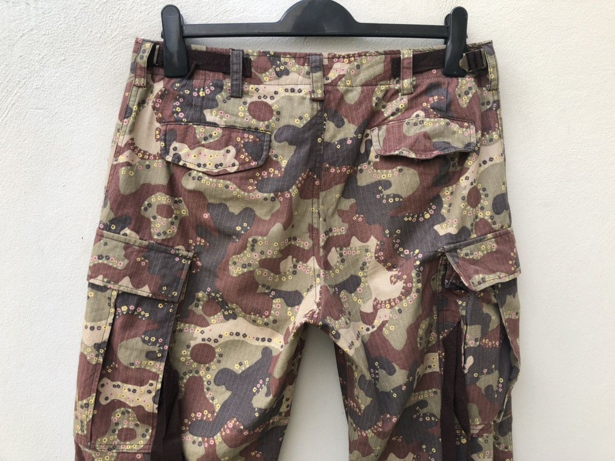Vintage Slow Wear Made in Japan Camo Parachute Cargo Trouser Size US 32 / EU 48 - 18 Thumbnail
