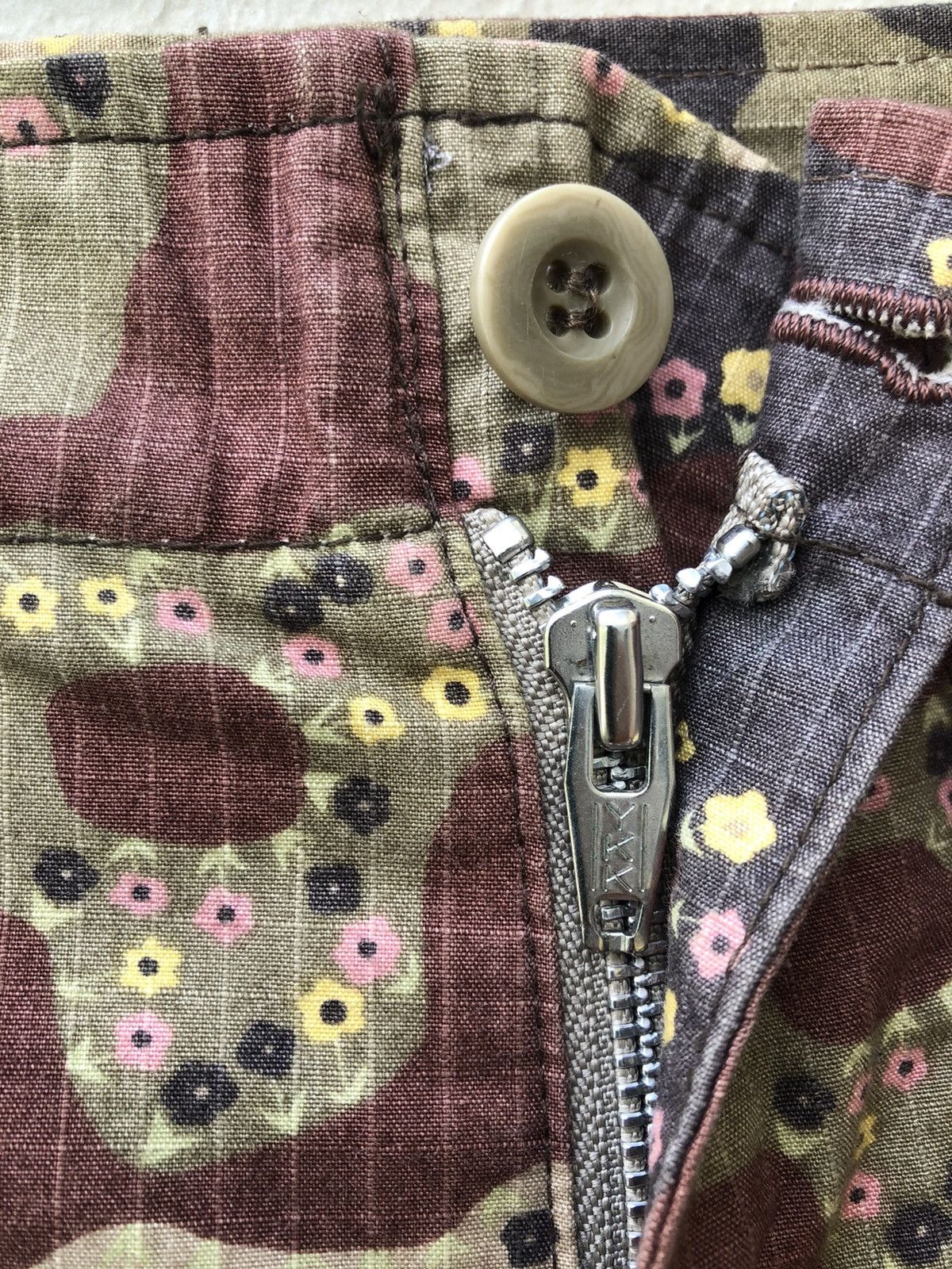 Vintage Slow Wear Made in Japan Camo Parachute Cargo Trouser Size US 32 / EU 48 - 11 Thumbnail