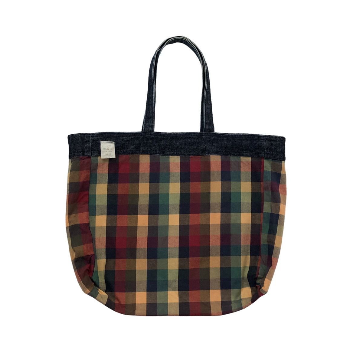 Japanese Brand 🔥Japanese DEBBY Co.Fashion Denim Tote Bag Distressed Style Size ONE SIZE - 5 Thumbnail