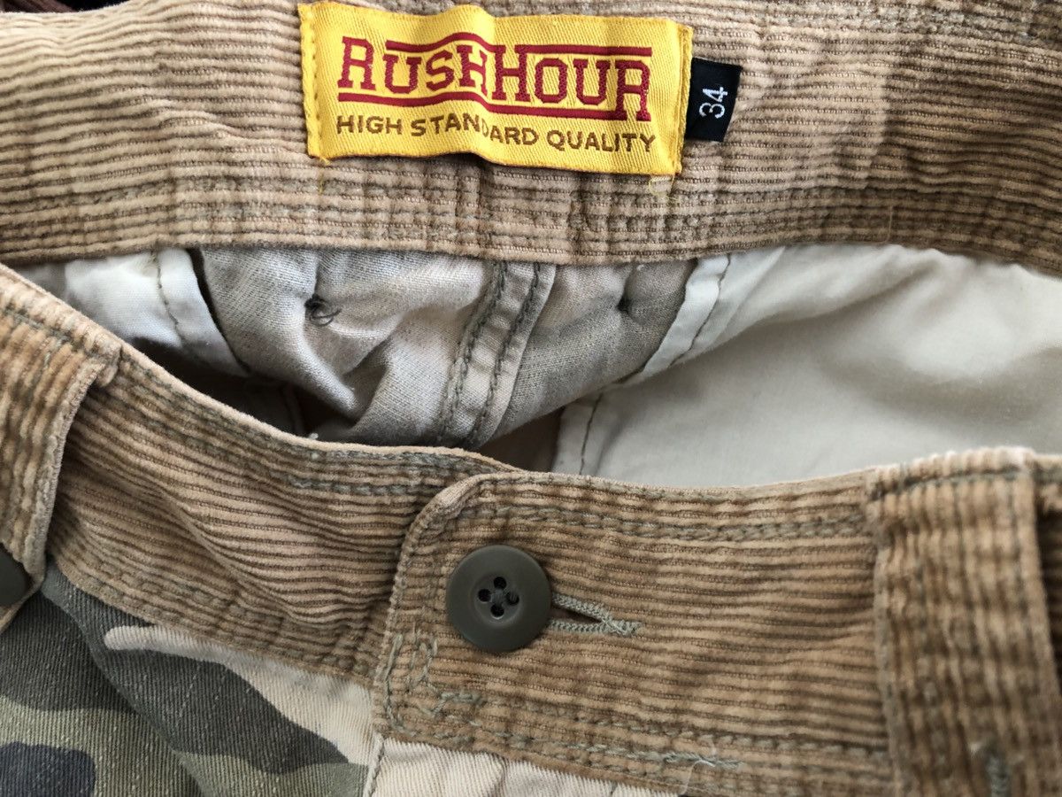Vintage Japan Brand Rush Hour Patchwork Camo Cargo Trouser Size US 34 / EU 50 - 11 Thumbnail