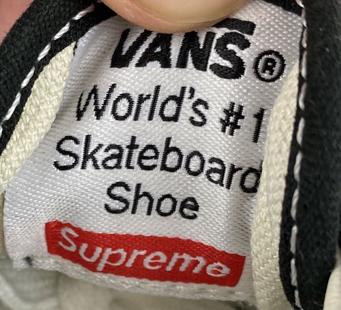 Supreme × Vans Supreme X Vans Black Motion Logo Sneakers Size US 11 / EU 44 - 9 Thumbnail