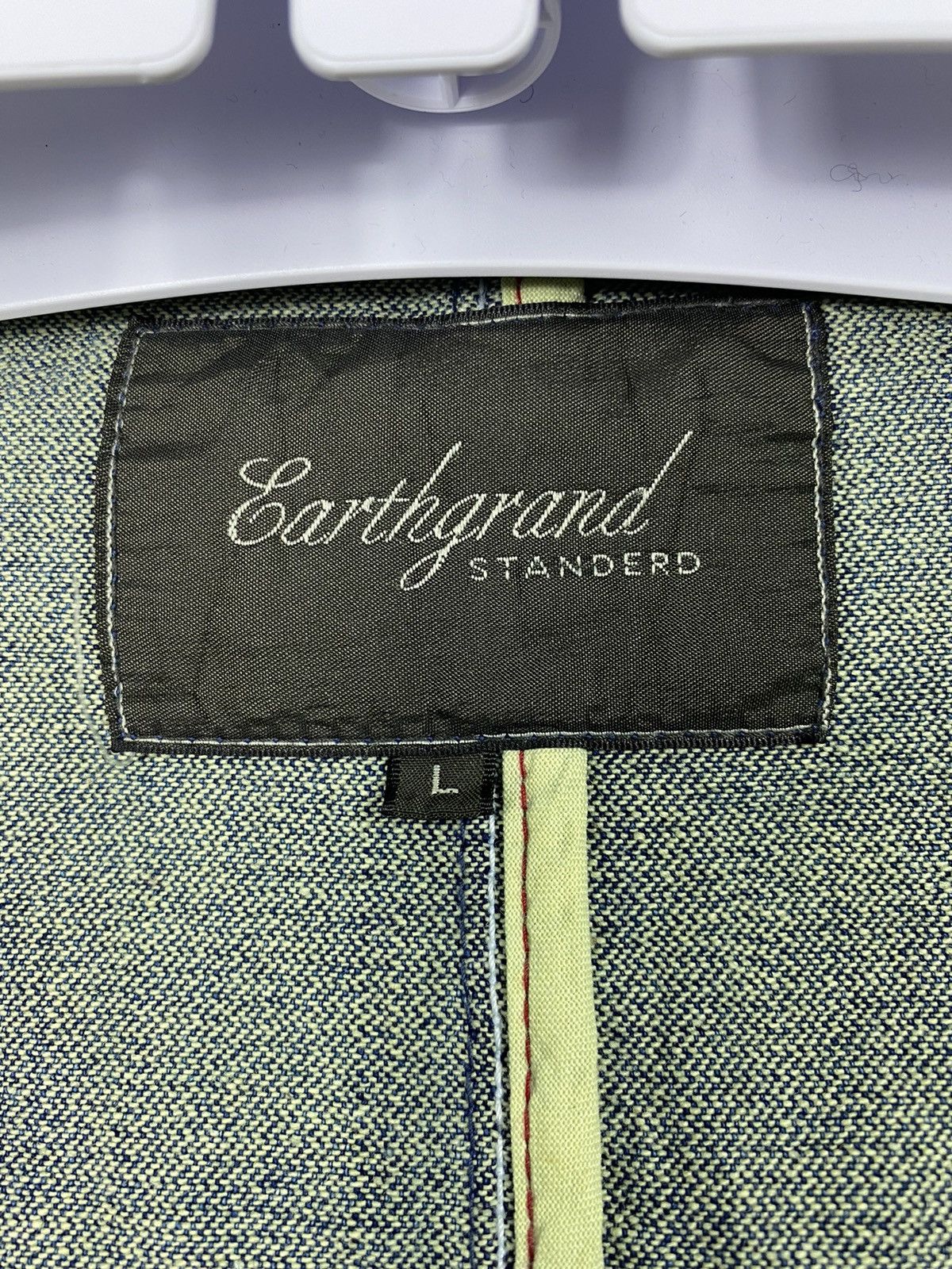 Other 🔥 Earth Grand Distress Denim Jacket Size US L / EU 52-54 / 3 - 13 Thumbnail