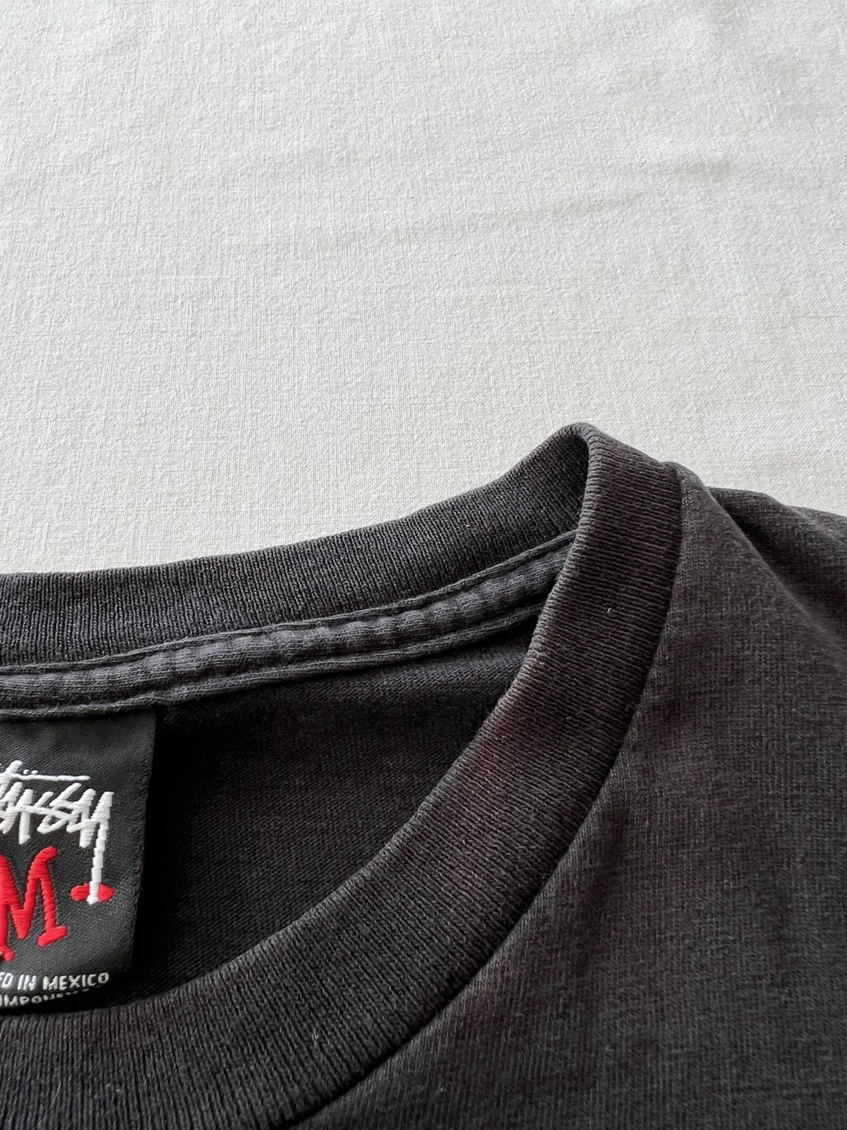 Stussy Vintage 2000s Stussy Happy Halloween You Suckas Black Tee Size US M / EU 48-50 / 2 - 13 Thumbnail