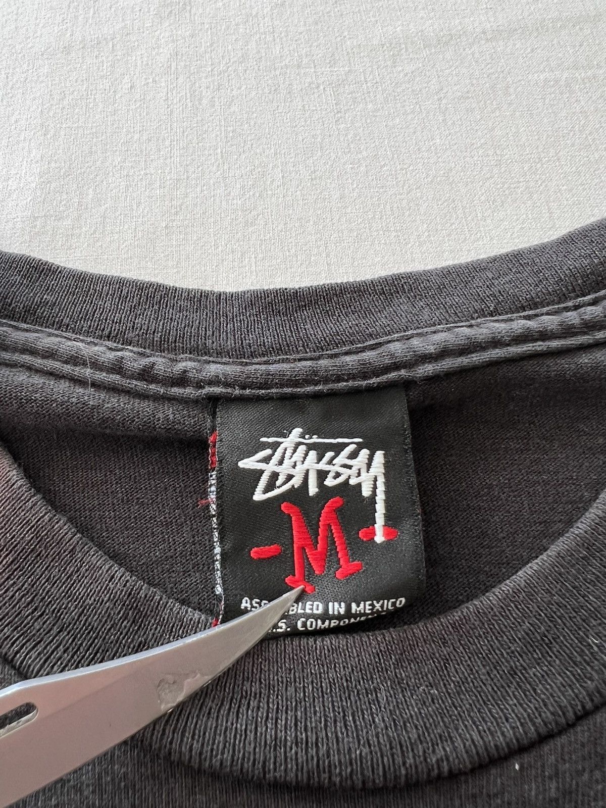 Stussy Vintage 2000s Stussy Happy Halloween You Suckas Black Tee Size US M / EU 48-50 / 2 - 14 Thumbnail