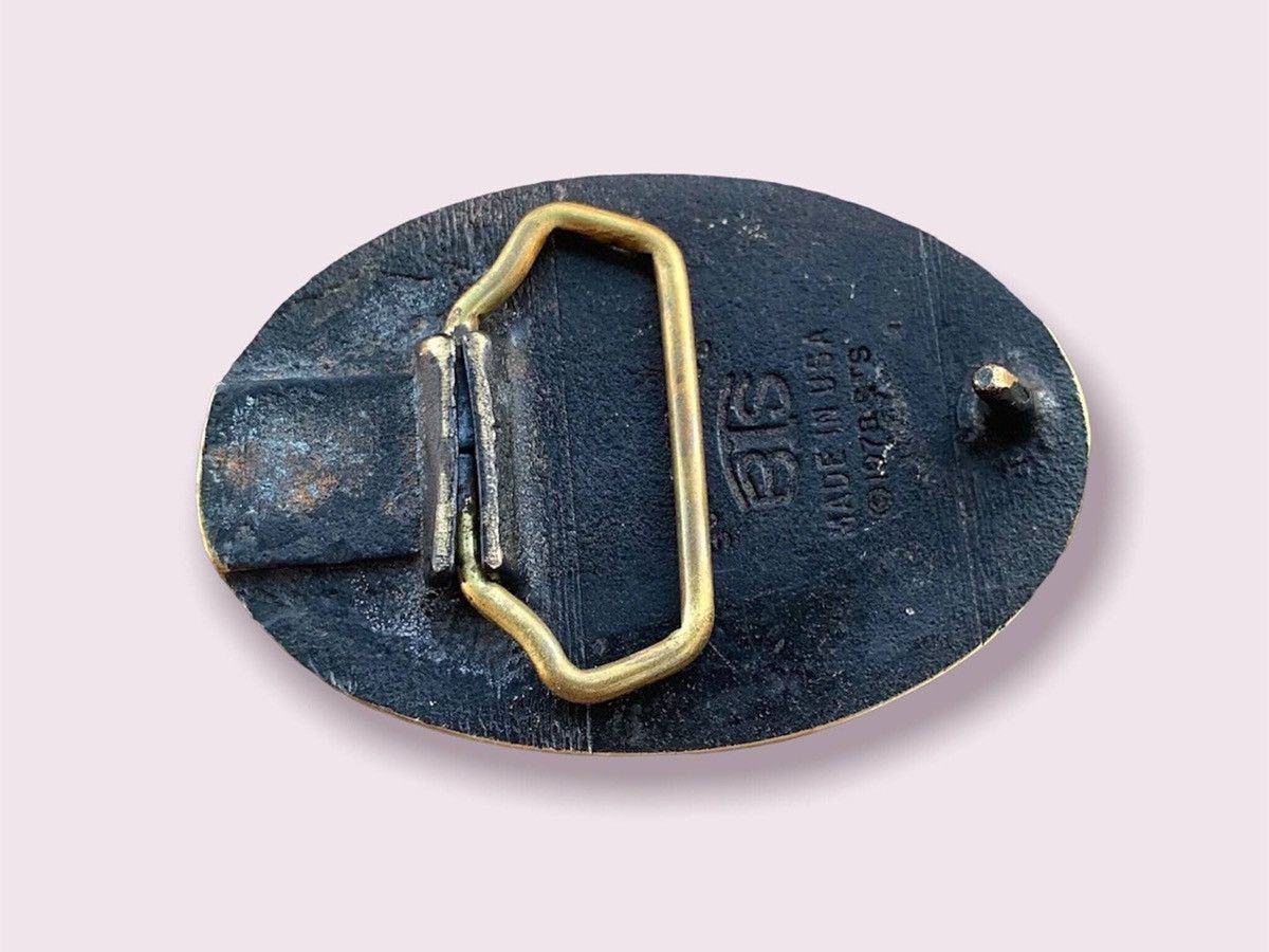 Vintage Brass Belt Buckle Golden Gate Bridge BTS USA Men’s Vintage Size ONE SIZE - 4 Thumbnail