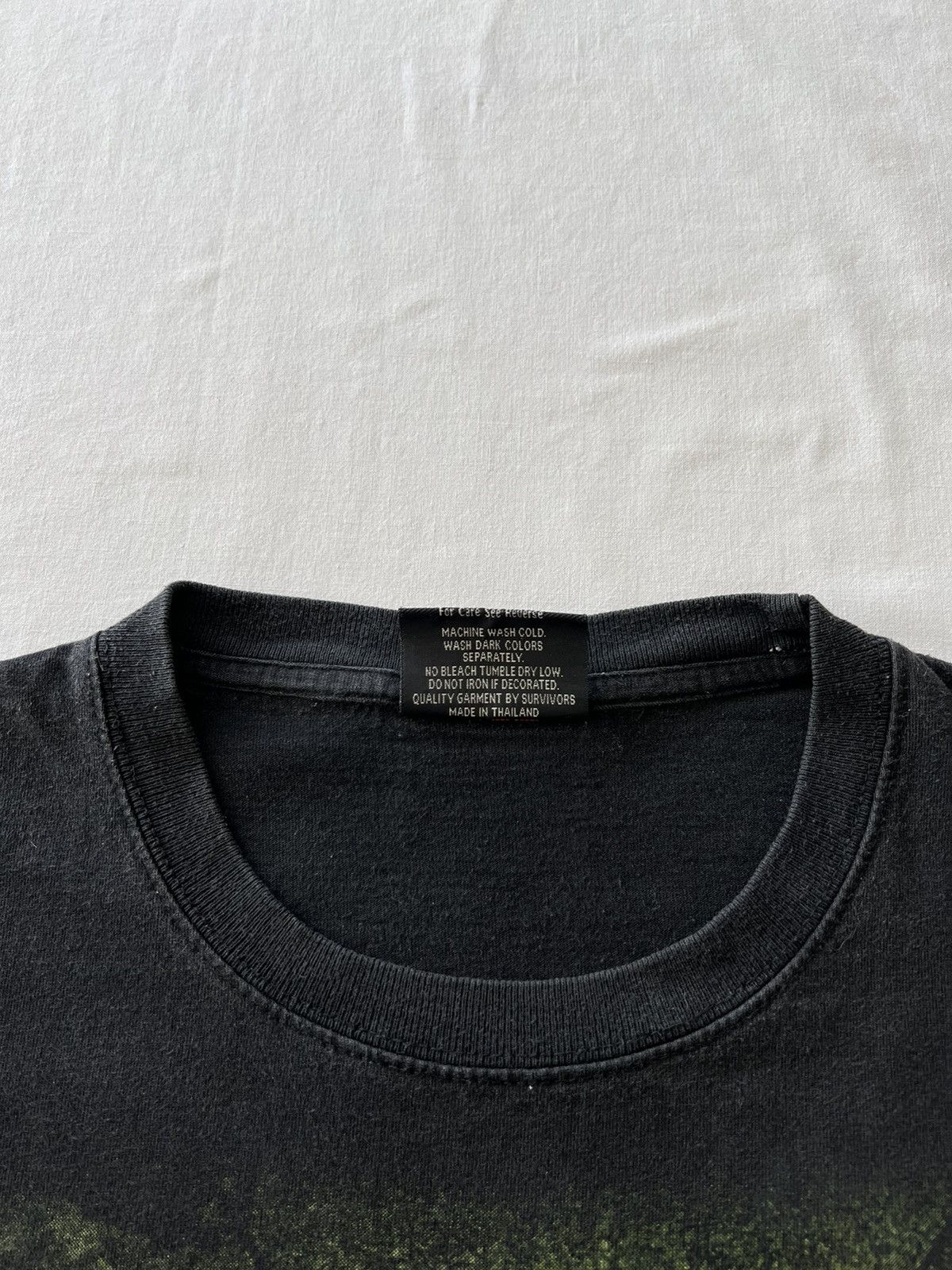 Band Tees Vintage 90s Tupac 2Pac Bootleg Black Tee (50 cent Dr. Dre) Size US M / EU 48-50 / 2 - 7 Thumbnail