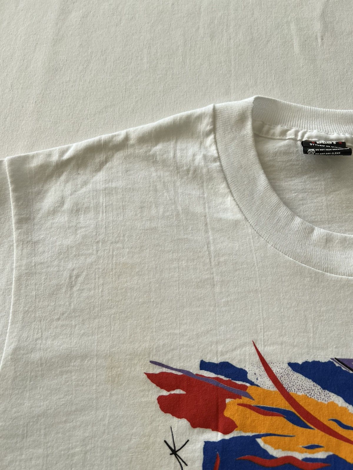Band Tees Vintage 90s Colours of Life by Kodak Promo White Tee Size US XL / EU 56 / 4 - 11 Thumbnail