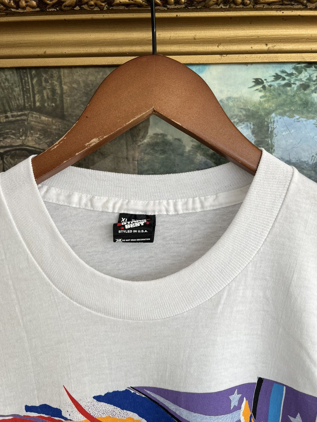 Band Tees Vintage 90s Colours of Life by Kodak Promo White Tee Size US XL / EU 56 / 4 - 12 Thumbnail
