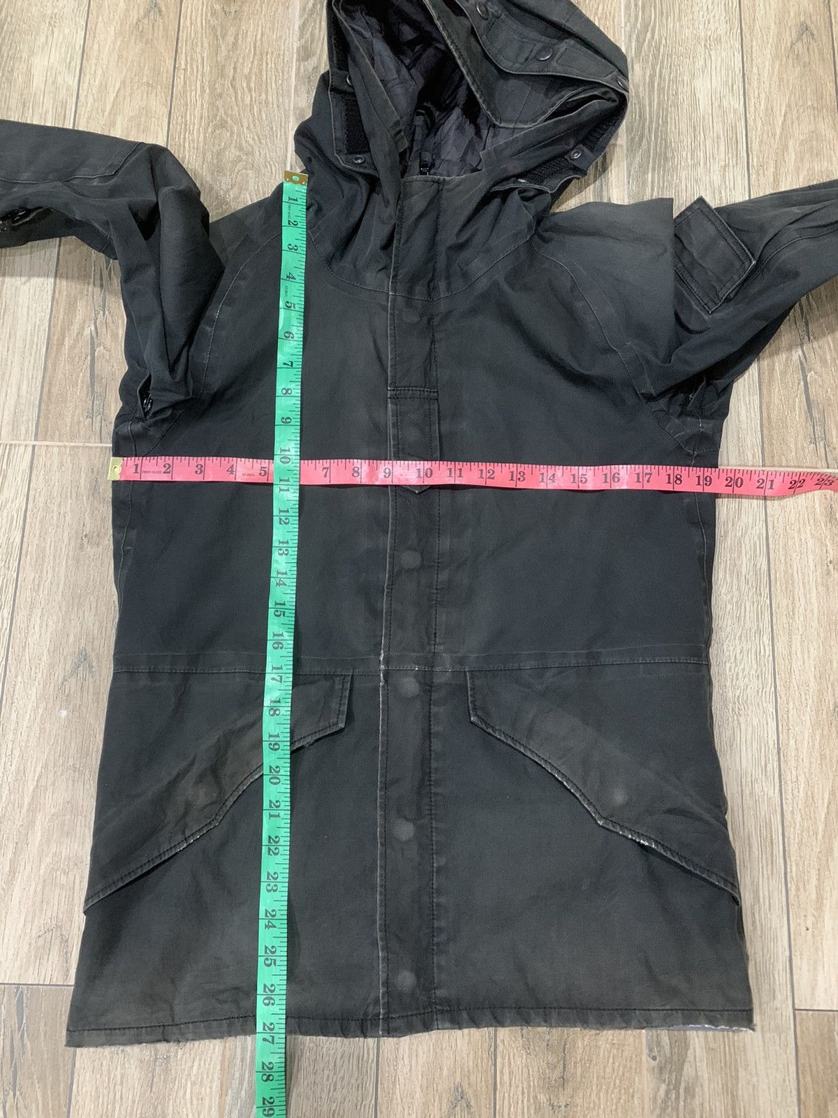 Attachment Faded Distressed Attachment Hooded Jacket Made In Japan Size US S / EU 44-46 / 1 - 3 Thumbnail