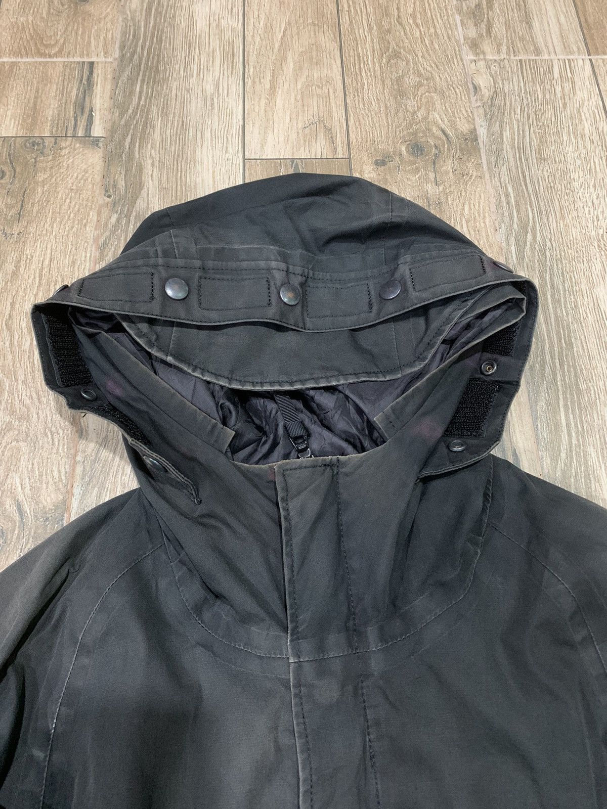 Attachment Faded Distressed Attachment Hooded Jacket Made In Japan Size US S / EU 44-46 / 1 - 9 Thumbnail