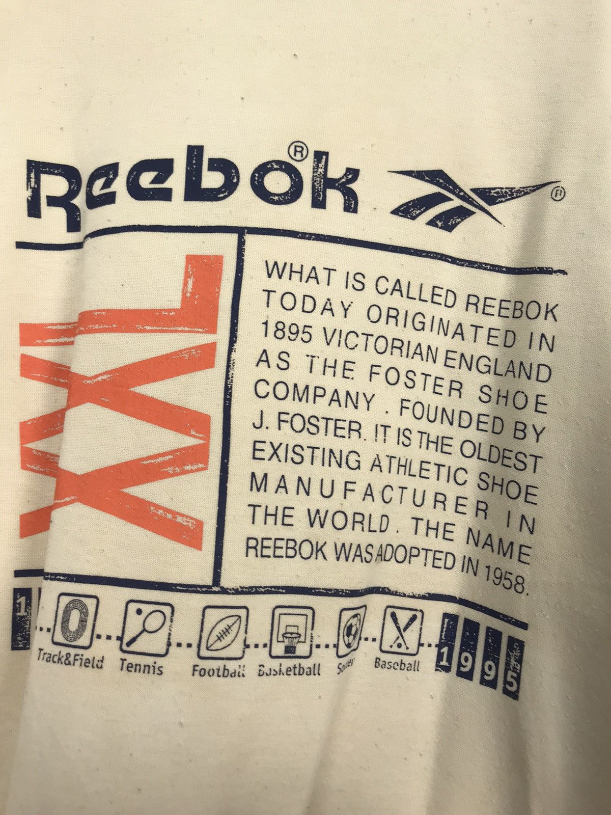 Reebok × Vintage Vintage Reebok printed sweatshirt Size US L / EU 52-54 / 3 - 6 Thumbnail