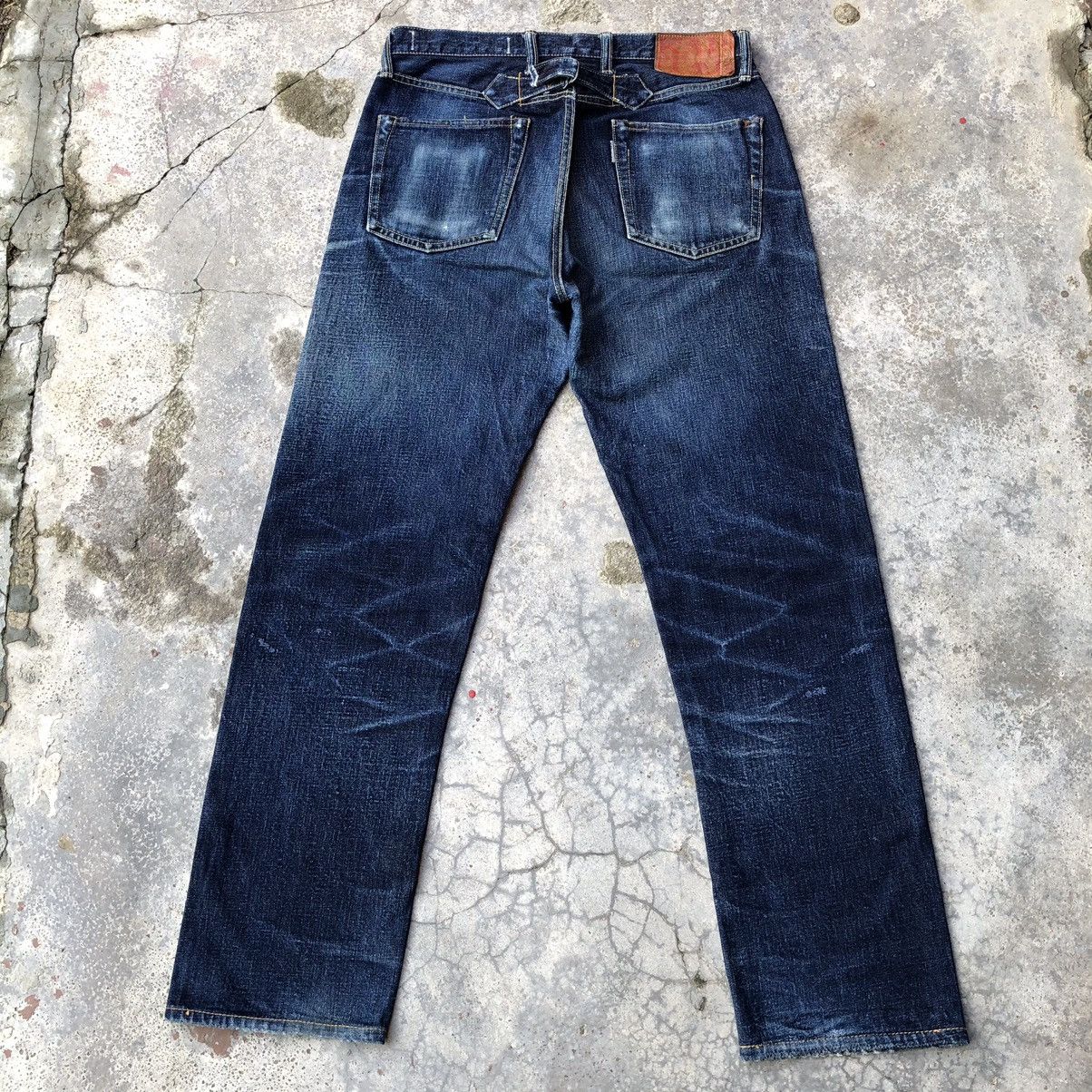 Kapital Kapital Jeans Selvedge Denim With Buckle Back | Grailed